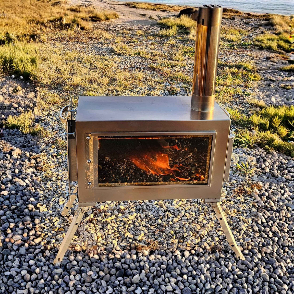 RBM Outdoors Caminus wood-burning tent stove