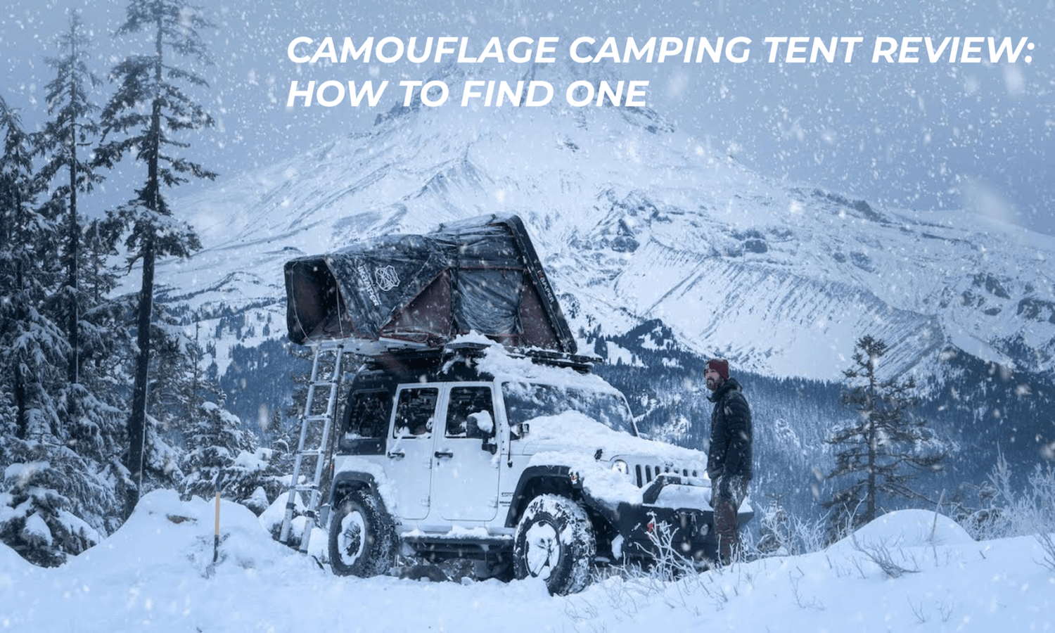 Camouflage camping tent review: how to find the one?..