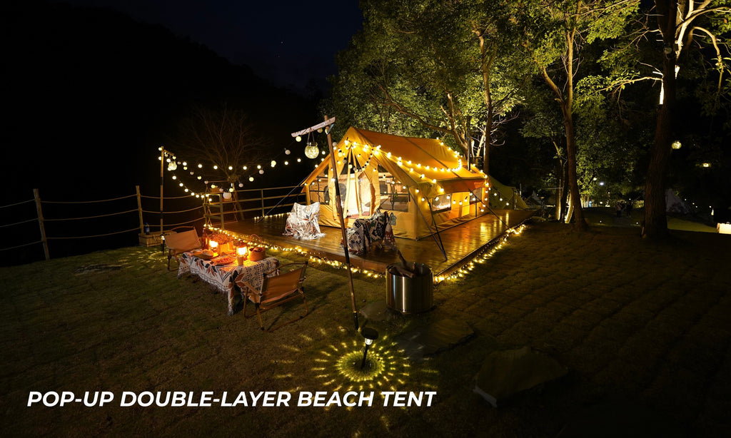 Pop-Up Double Layer Beach Tent