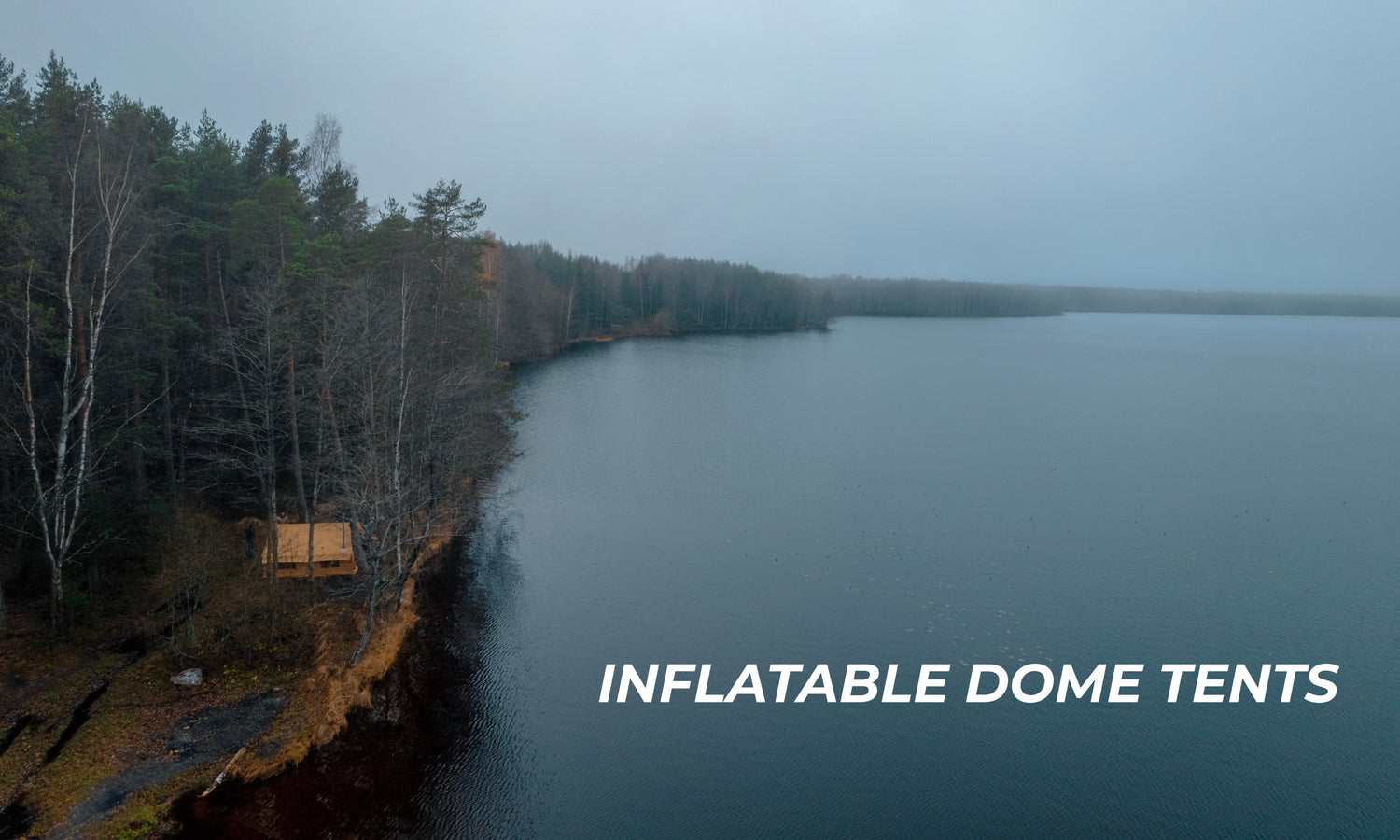 Inflatable dome tents