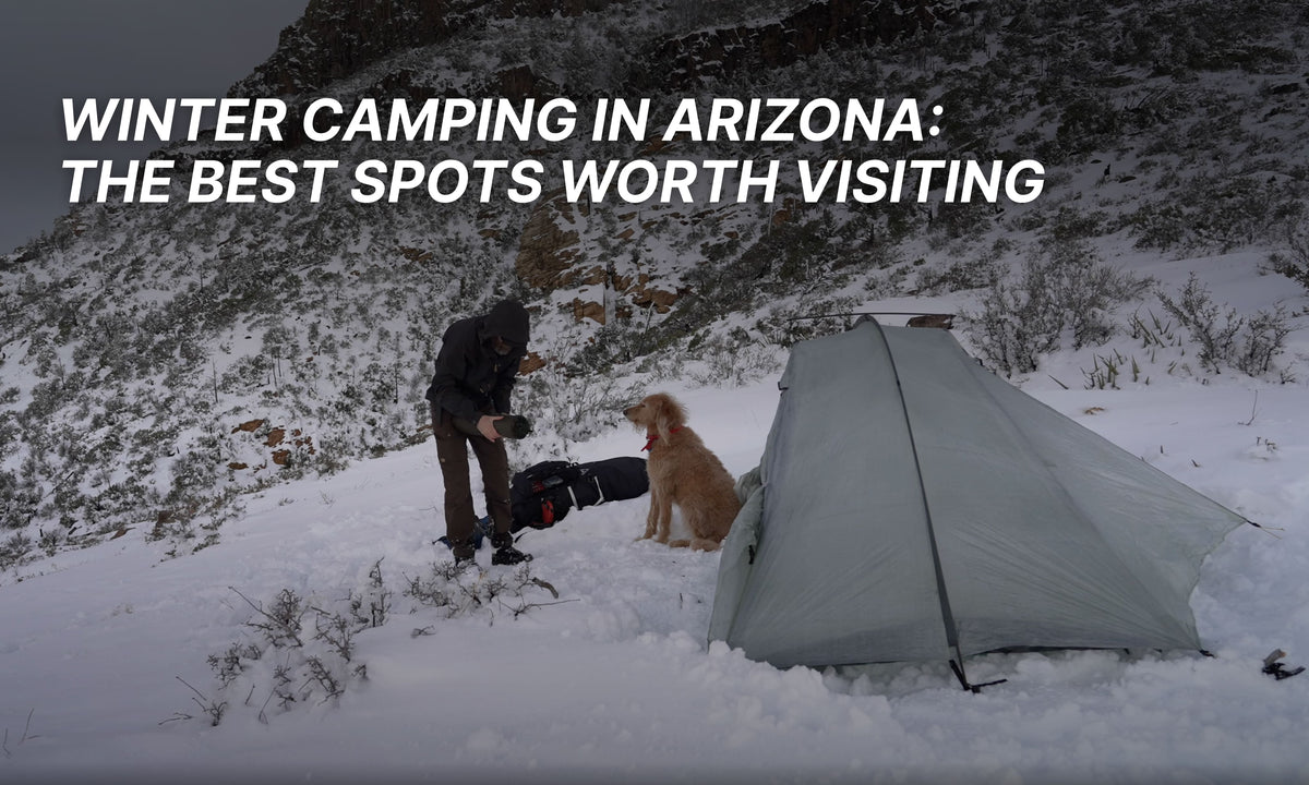 ️⃣ Winter Camping in Arizona 10 Best Places Hot Tent