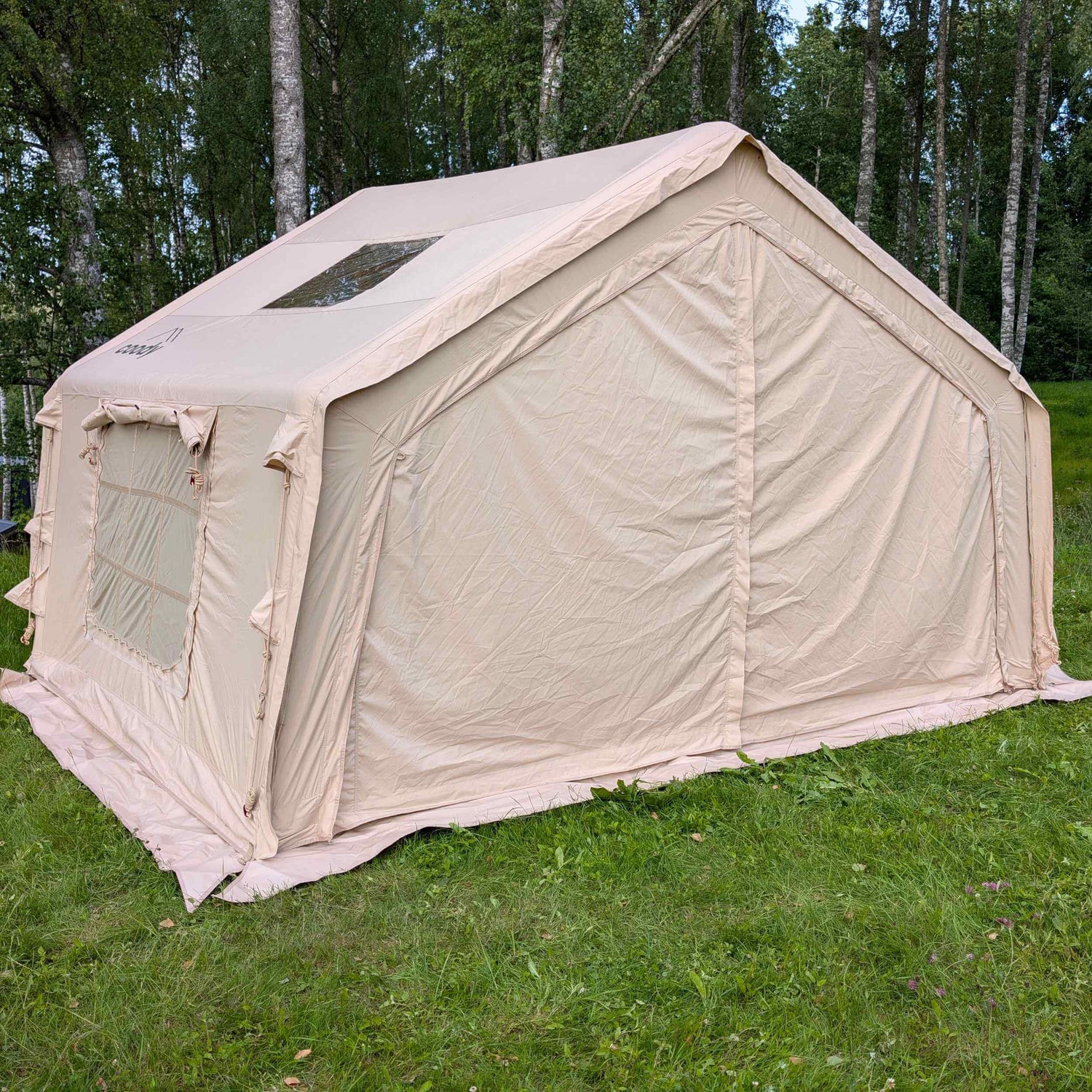 Coody 10.0 Beige Inflatable Tent for Camping (2-4 person) - RBM Outdoors