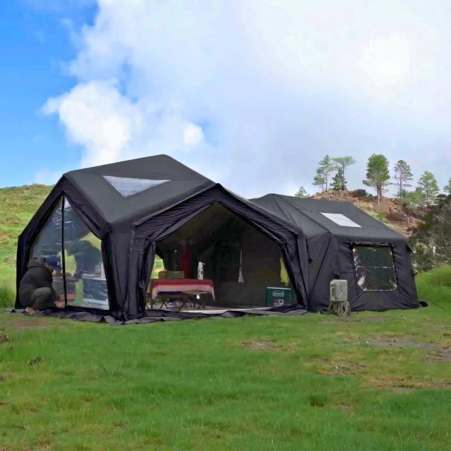 Coody Tent Connector (Black) – for 17.2, 13.6, Hub, 10.0