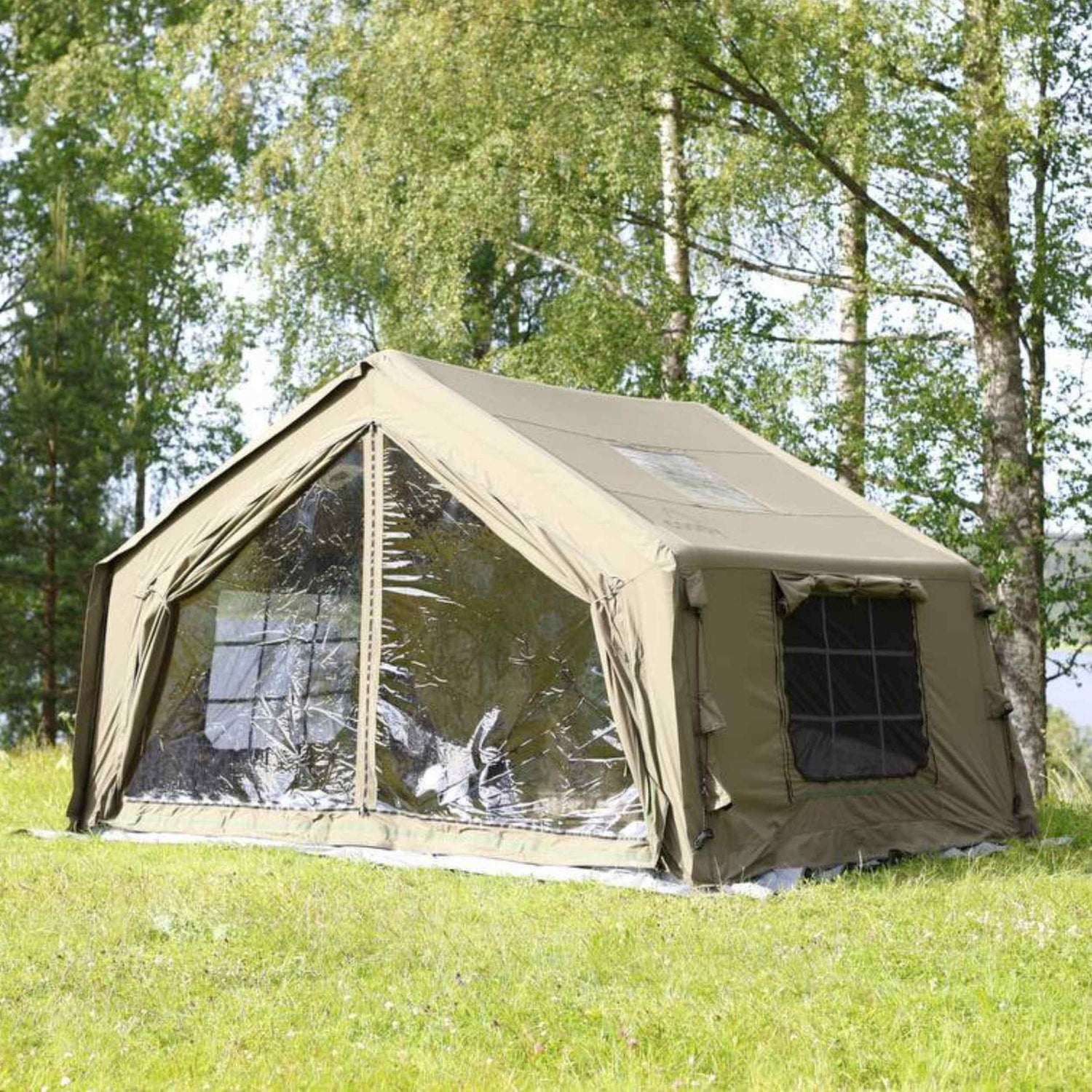 Coody 10.0 Forest Green Inflatable Tent for Camping (2-4 person) - RBM Outdoors