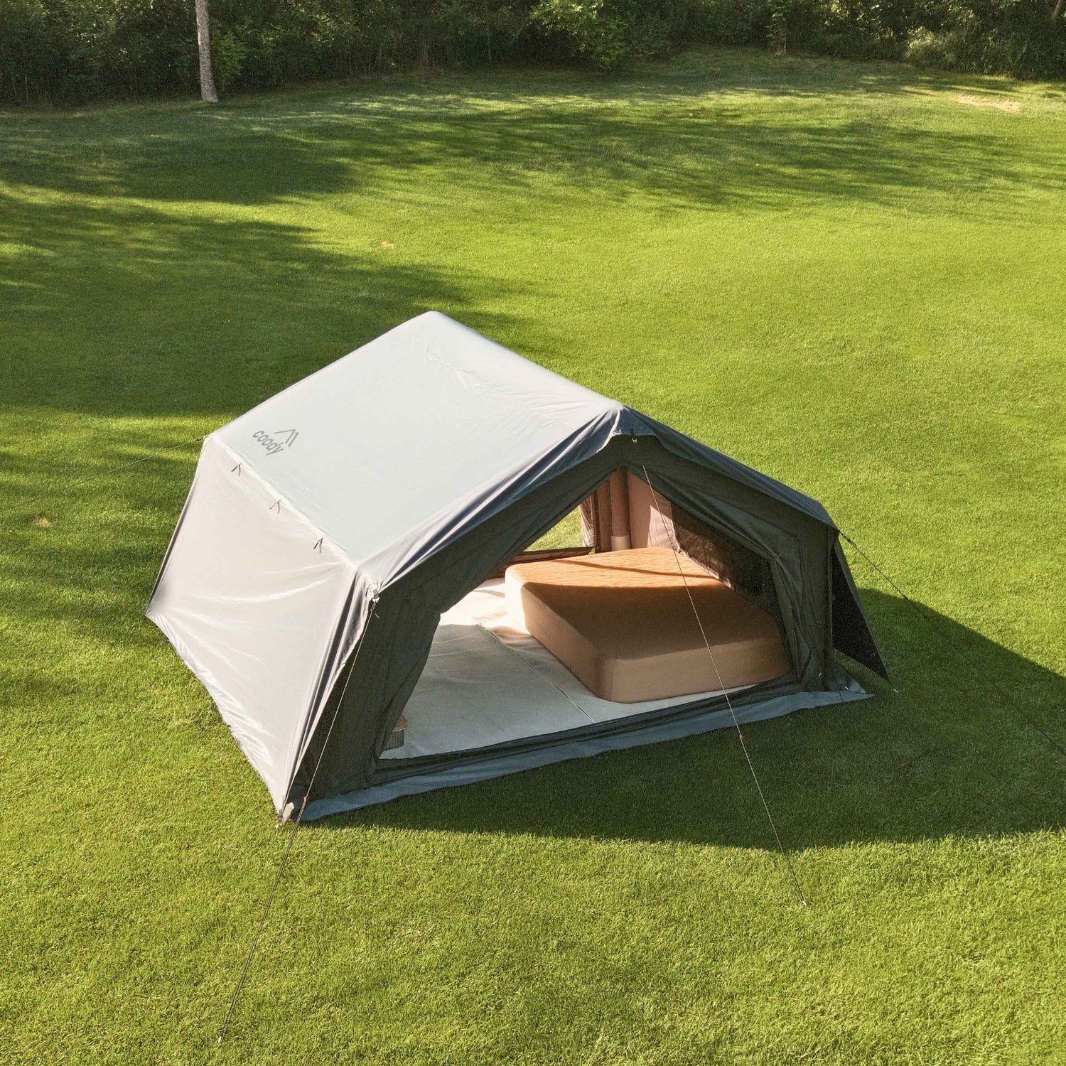 Coody 10.0 Gray Inflatable Tent House for Camping (2-4 person) - RBM Outdoors