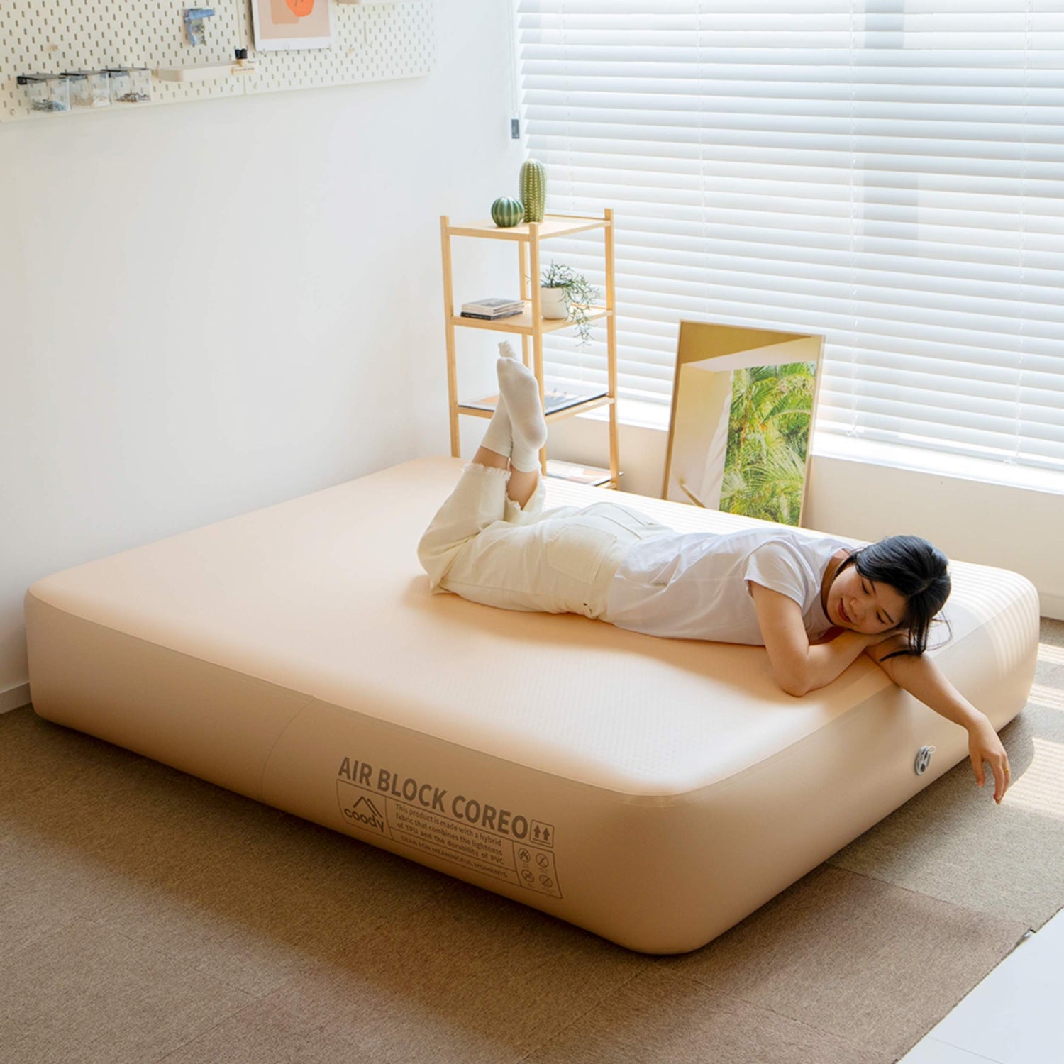 Colchón de aire Coody (verde bosque)