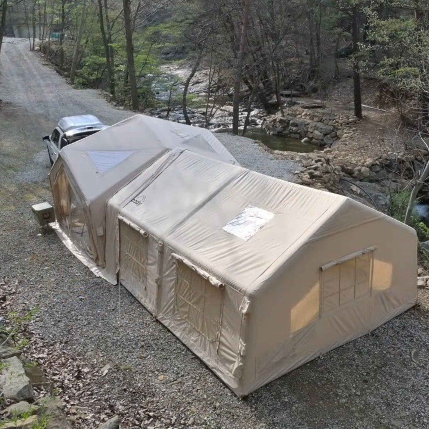 Coody Tent Connector (Beige) – for 17.2, 13.6, Hub, 10.0 - RBM Outdoors