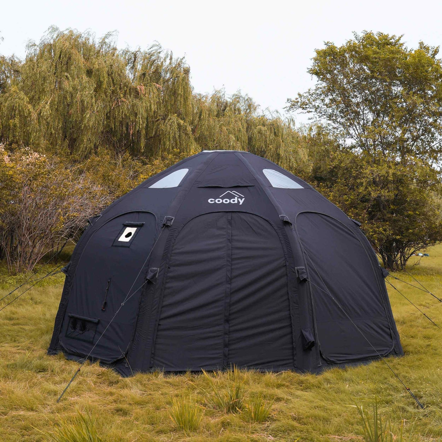 Coody Aurora Dome | RBM Outdoors Inflatable tent Octopus Black for 2-4 person