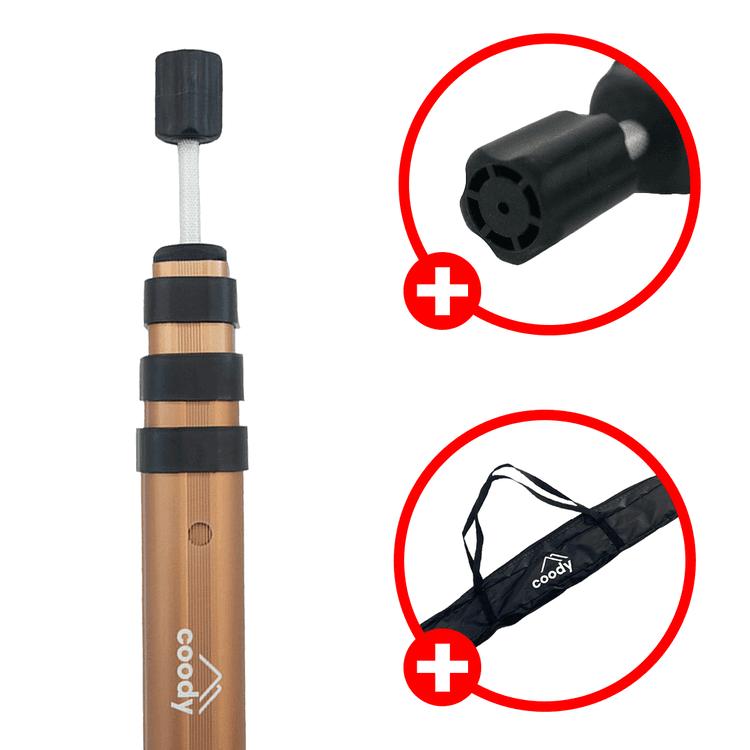 Coody pole tent - RBM Outdoors