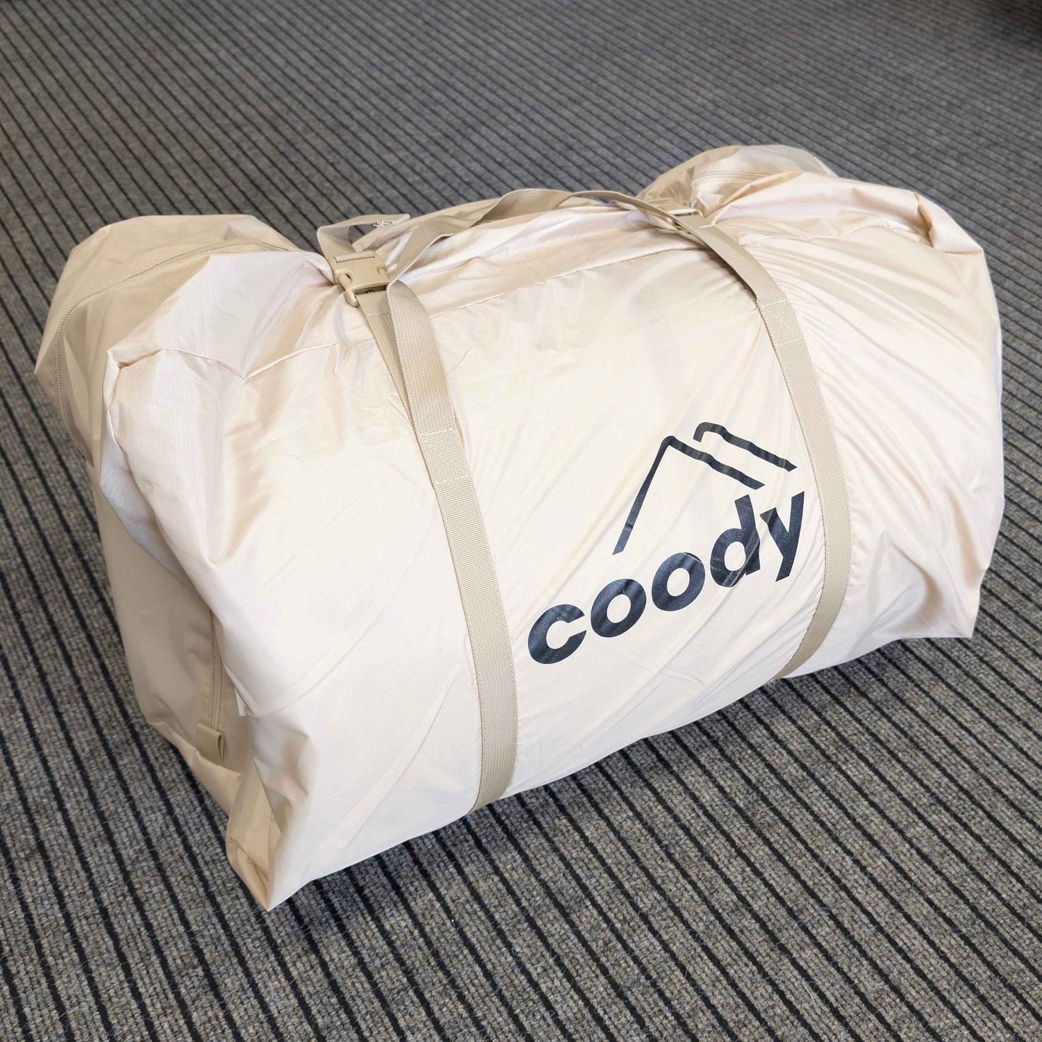 Coody Hub Beige (2-6 person) + Ground Sheet PVC + Carpet Coody Hub + Electric Pump - RBM Outdoors