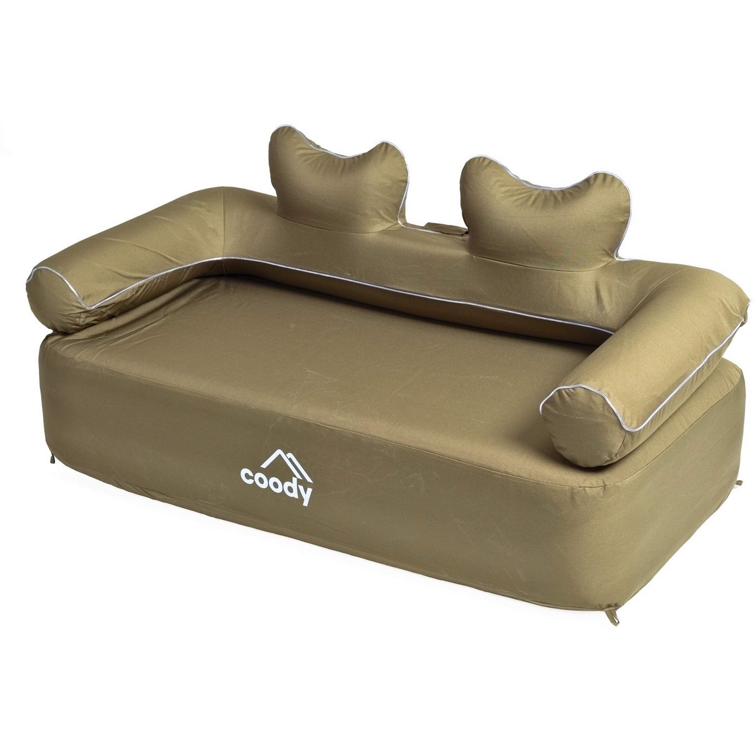 Coody inflatable couch for camping and glamping outdoor lounge setup