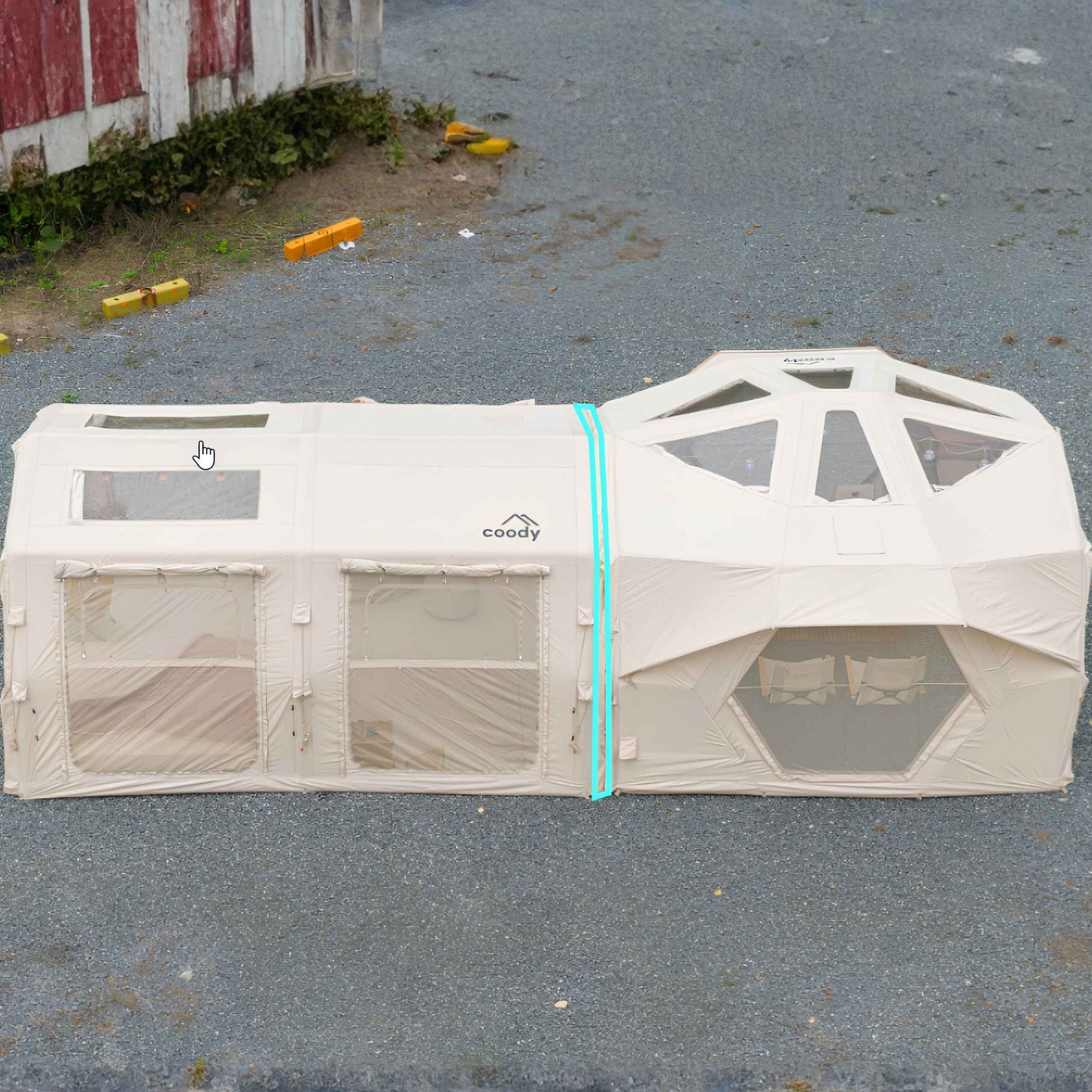 Conector para tienda Coody (beige): para 17,2, 13,6, Hub, 10,0