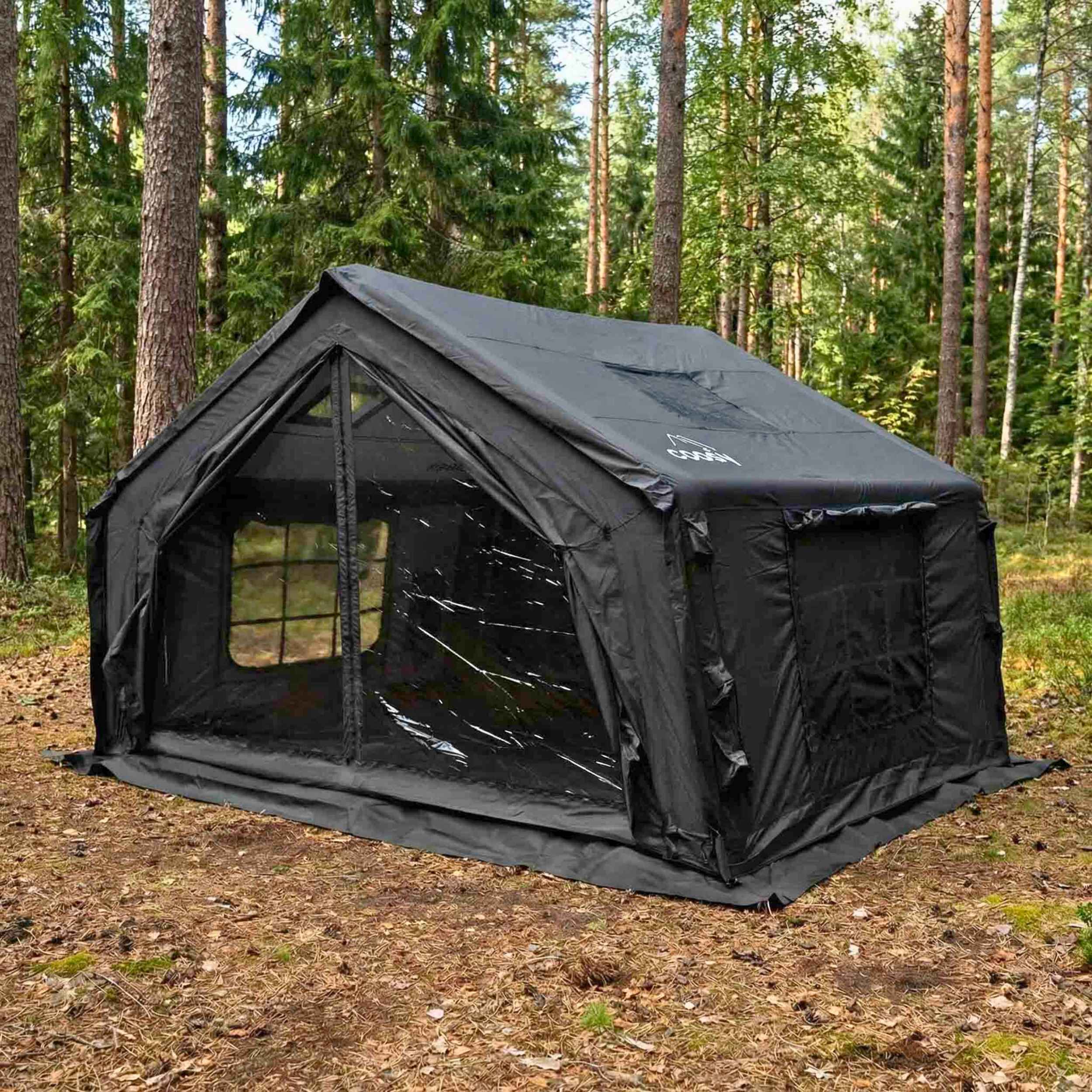 Coody 10.0 Black Inflatable Tent for Camping (2-4 person)