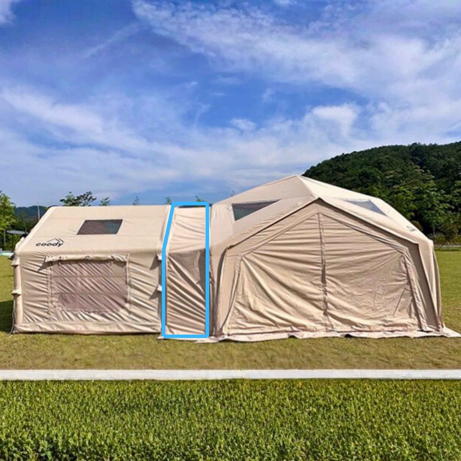 Coody Tent Connector (Beige) for Coody 8.0 (3.2+3.6)