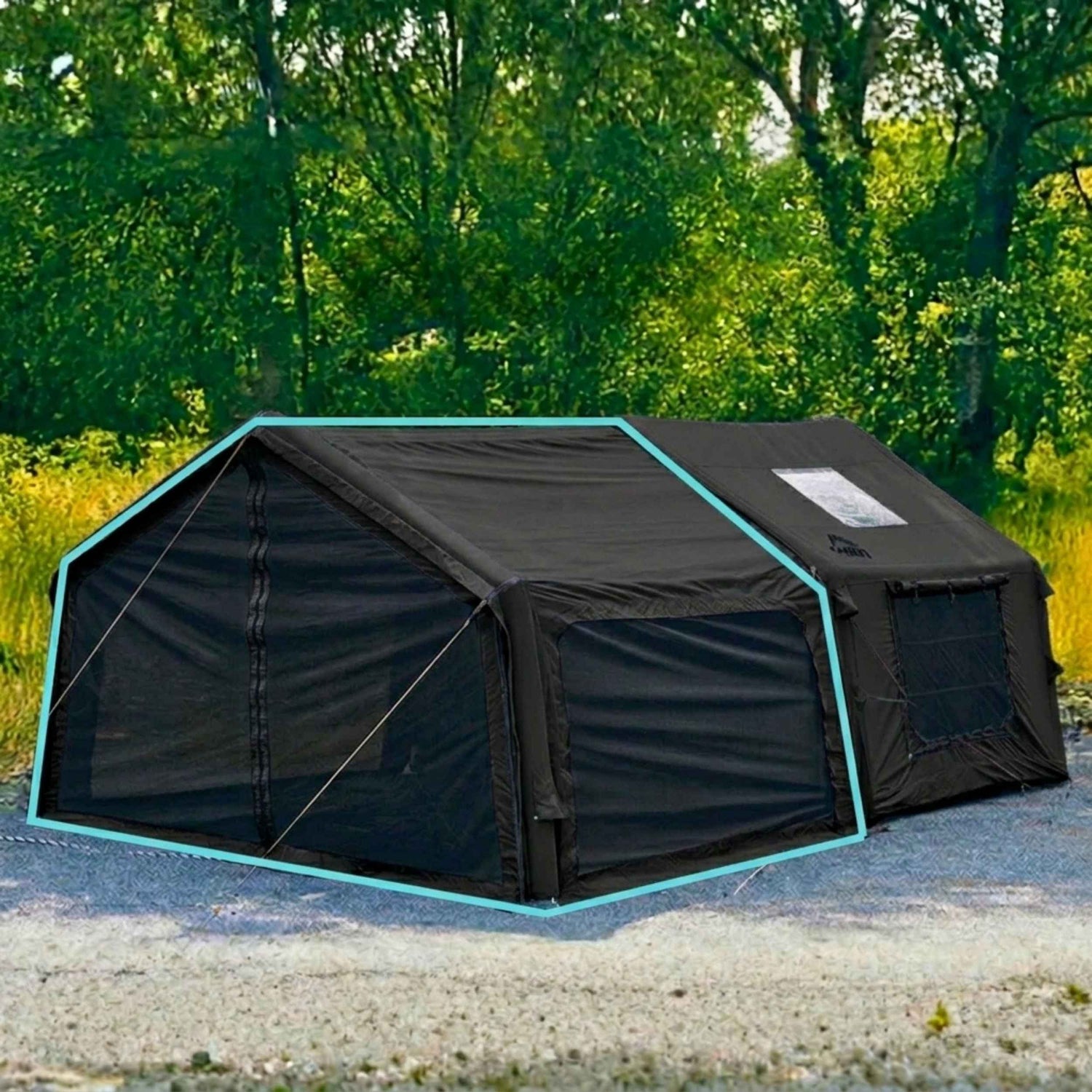 Coody AirTarp Black - Inflatable Canopy for Tent 8.0