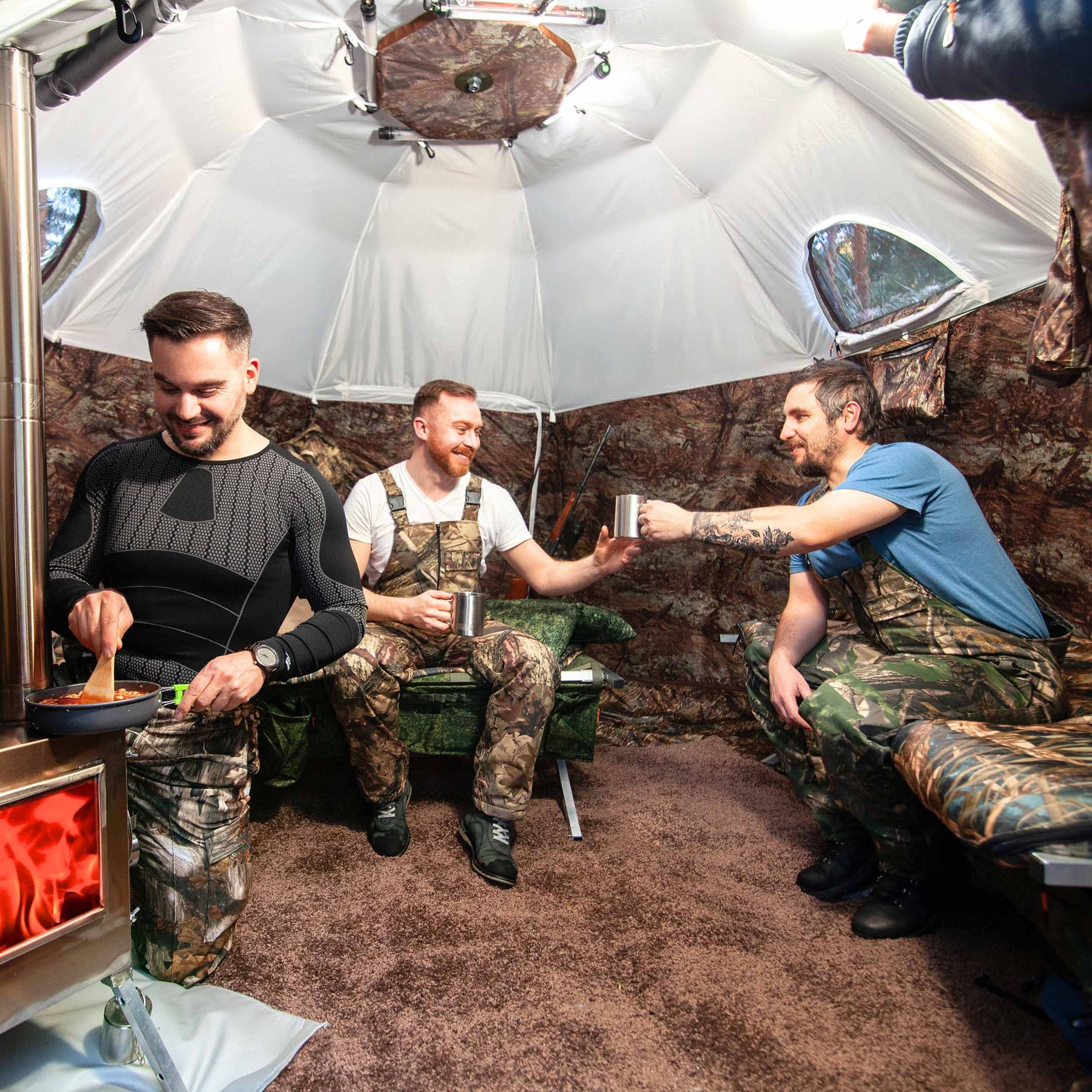 russian bear tent up 5 for sale