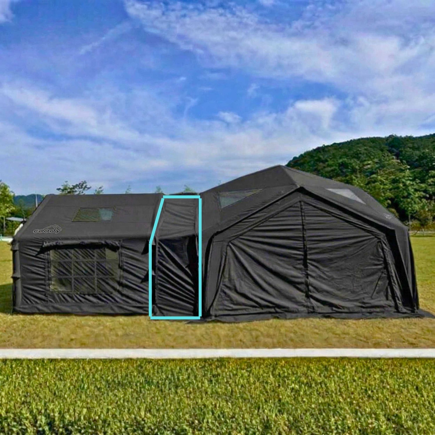 Coody Tent Connector (Black) for Coody 8.0 (3.2+3.6)