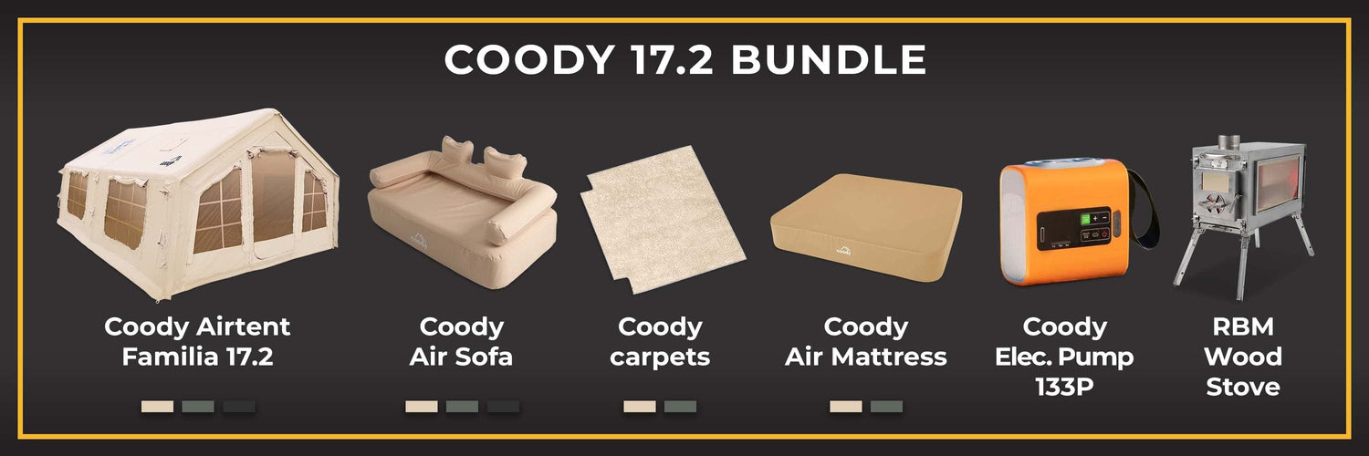 Create Your Coody Familia AirTent 17.2 Bundle