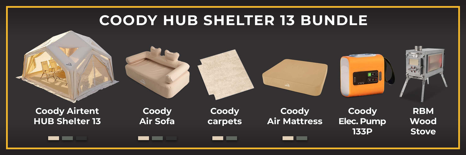 Create Your Coody Hub Tent Bundle
