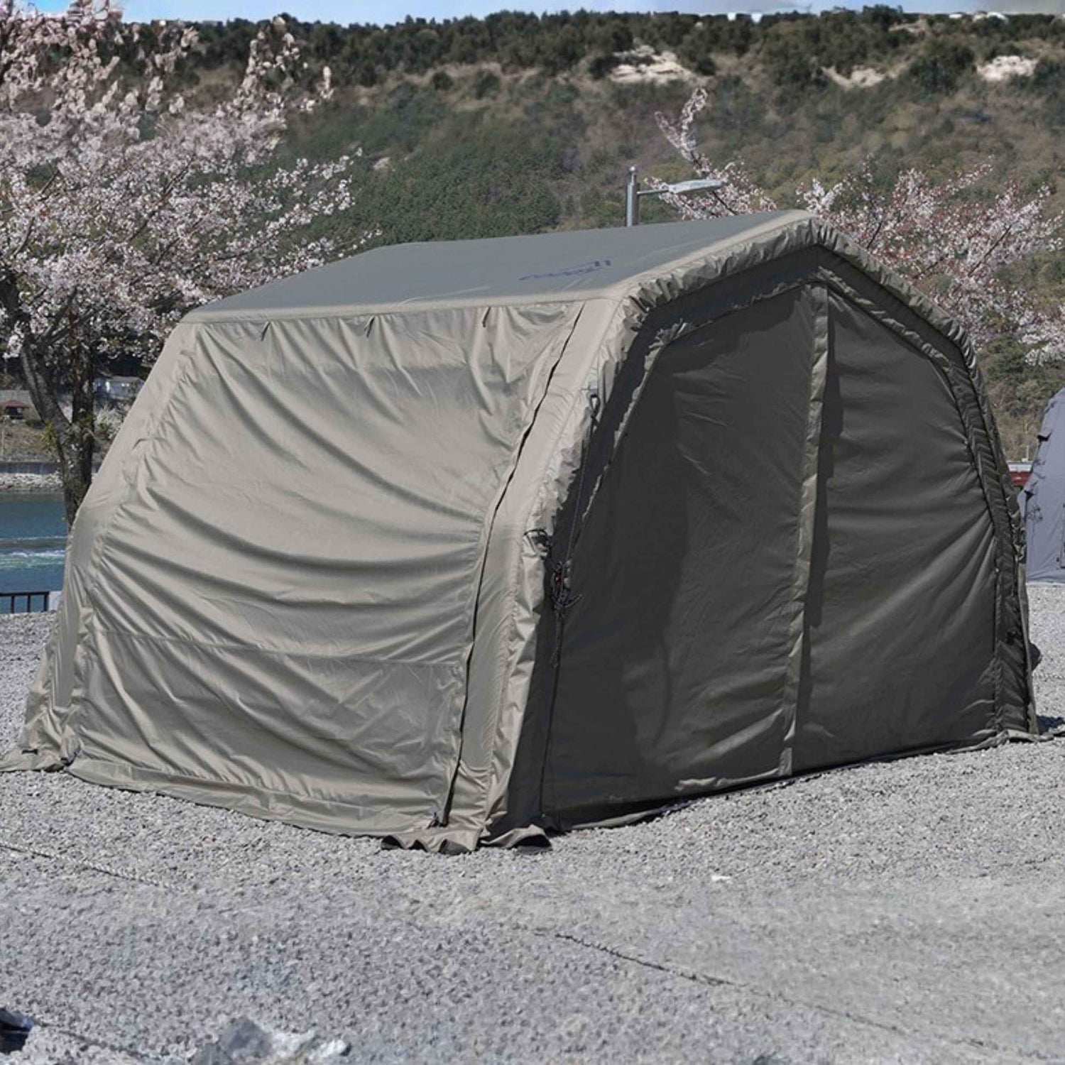 Coody AirTarp Forest Green - Toldo inflable para tienda de campaña (17,2, 13,6, cubo, 10,0)