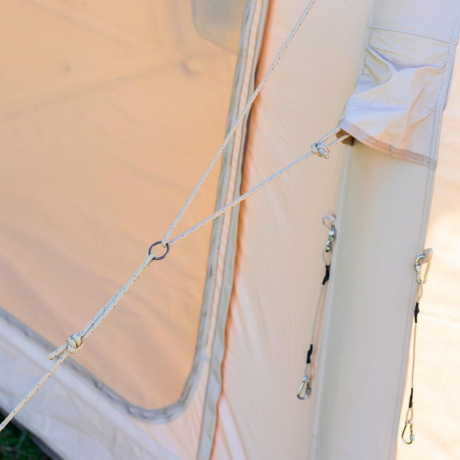Tienda inflable Coody Familia AirTent 17.2 Pro Beige para acampar (2-10 personas)
