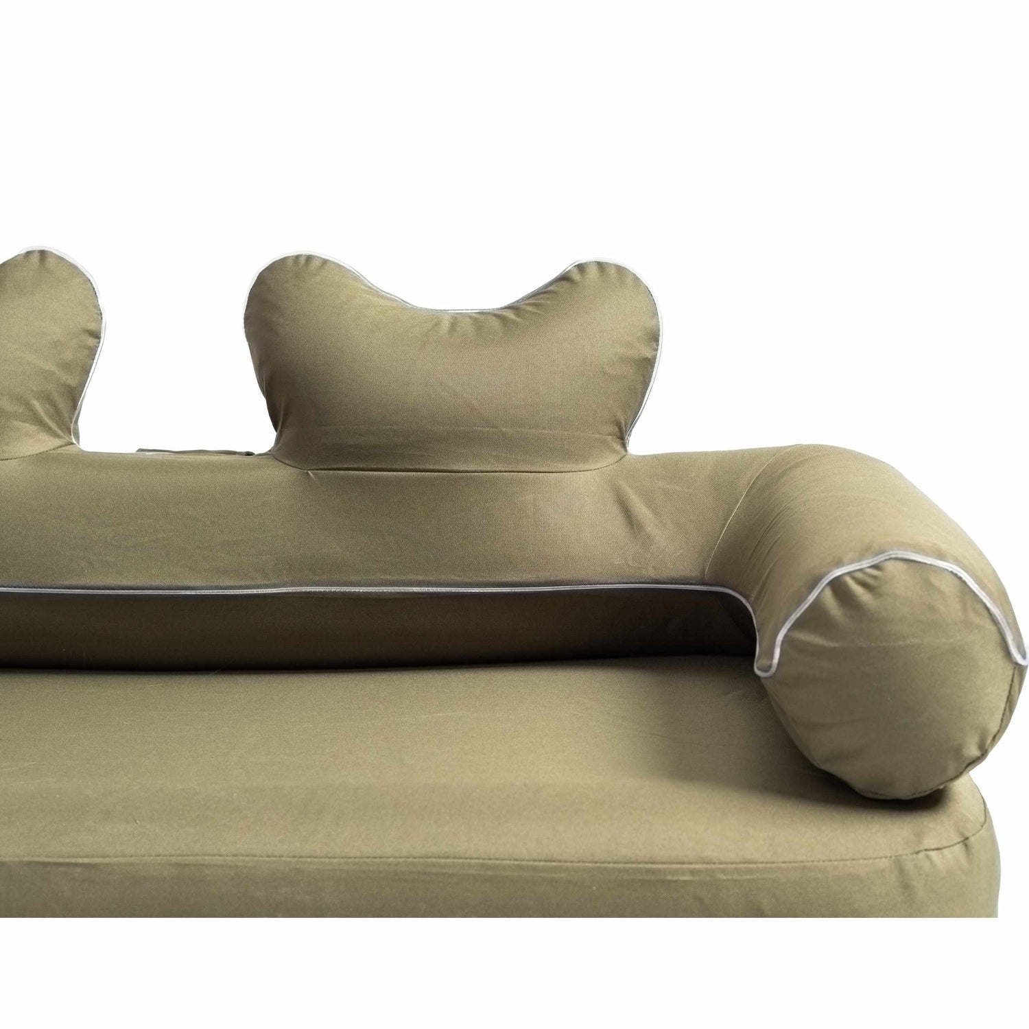 Inflatable outdoor sofa with durable PVC and Oxford cover