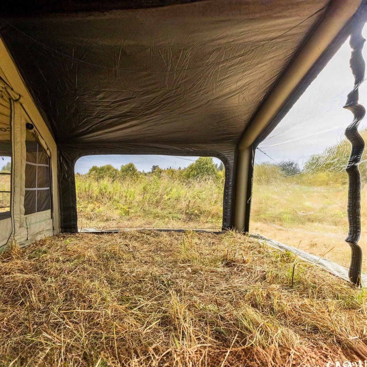 Coody AirTarp Forest Green - Inflatable Canopy for Tent 17.2, 13.6, Hub, 10.0 - RBM Outdoors