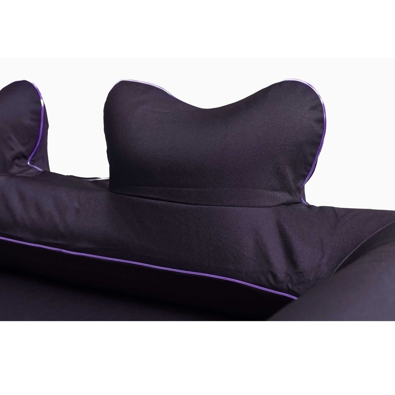 Coody camping air couch with quick inflation and deflation modes