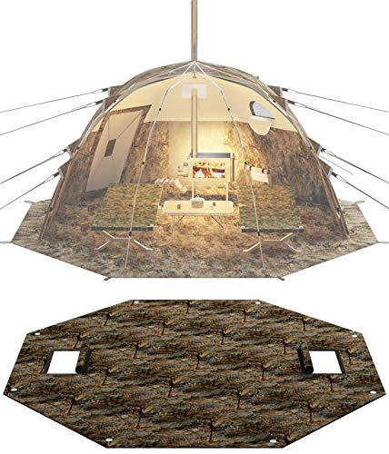 RBM All-Seasons tent UP-2 for 2-4 person + Wood Stove Caminus M + Three-Layer Floor - RBM Outdoors