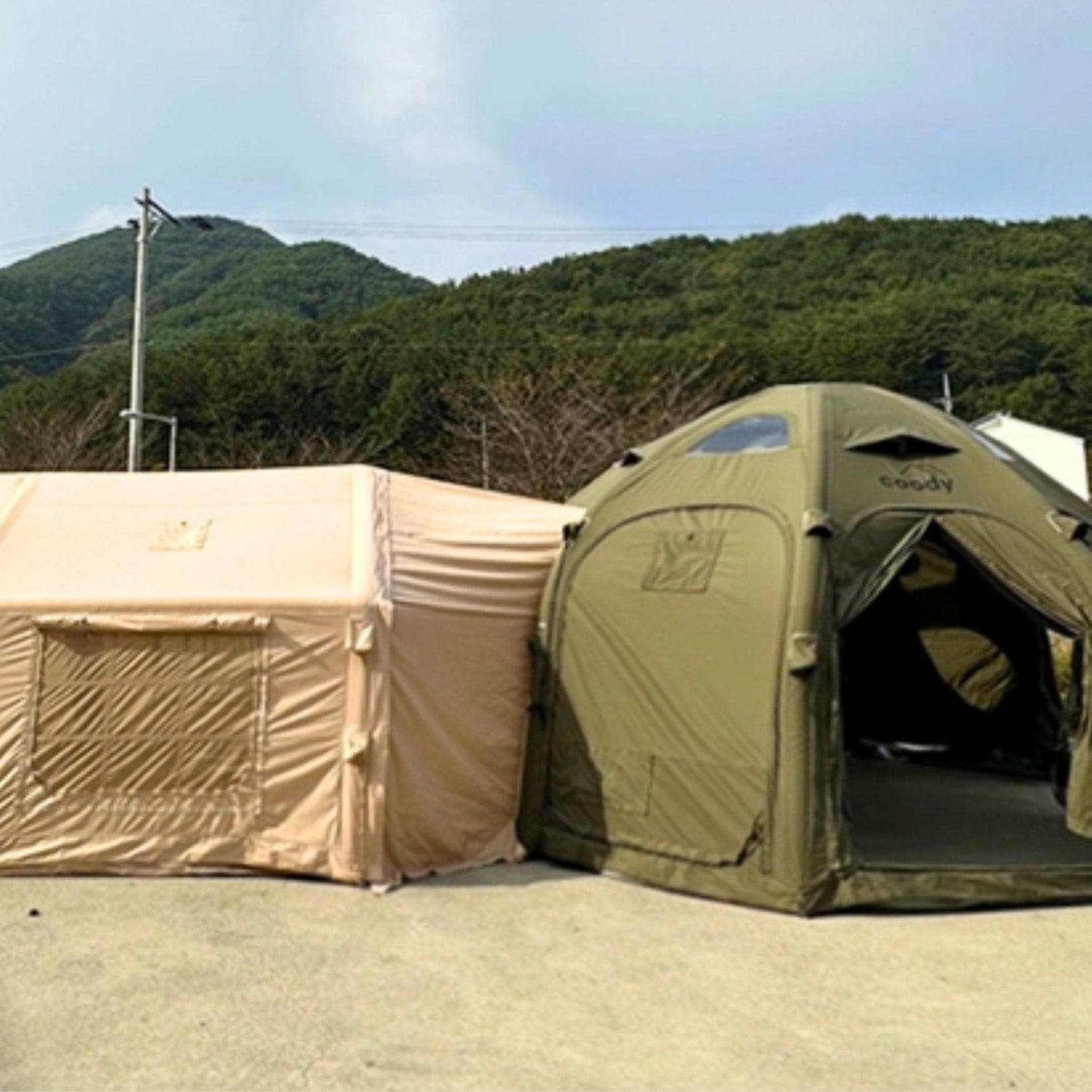 Conector Coody Aurora Dome-a-Tent (17.2, 13.6, Hub, 10) - Beige