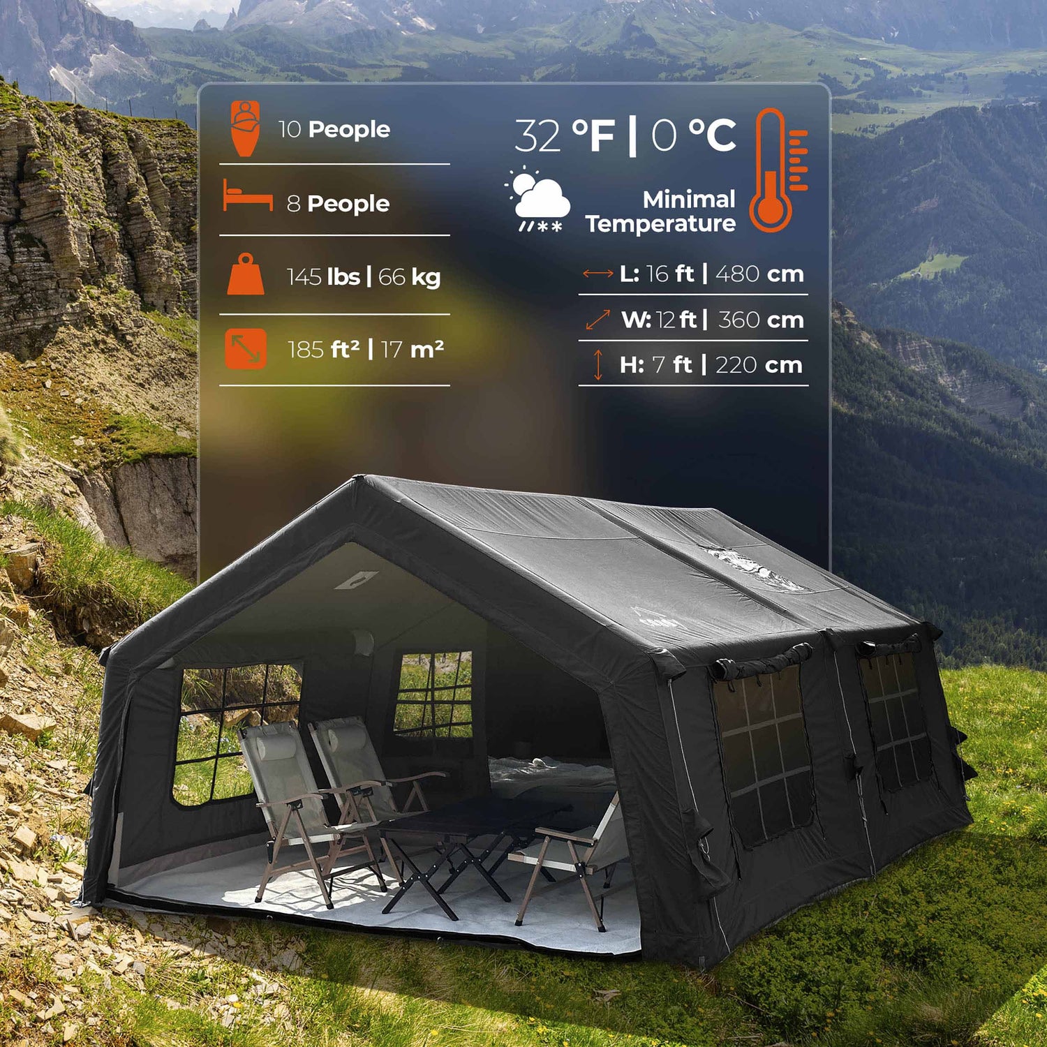 coody 17.2 tent