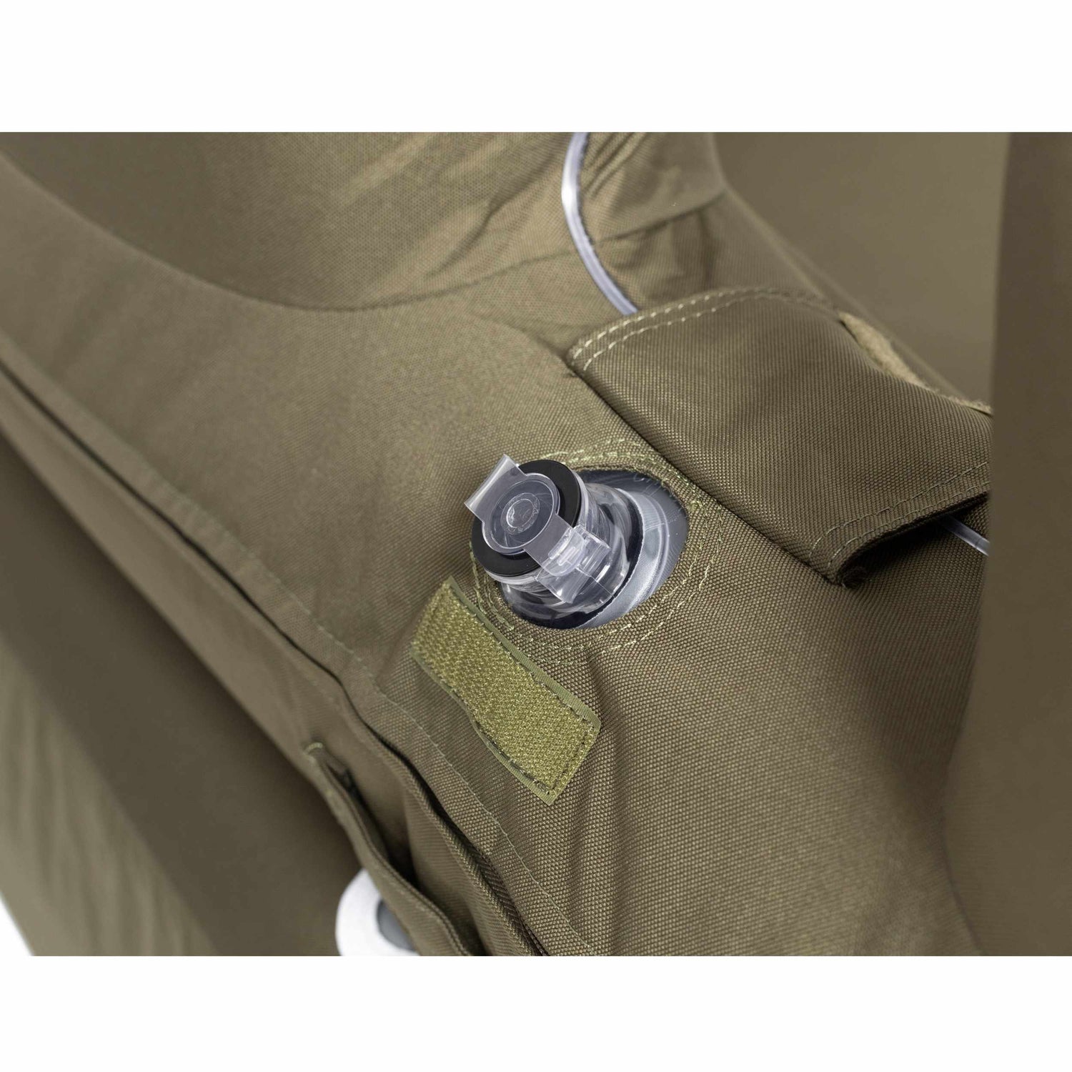 Portable blow up sofa for family camping and glamping comfort