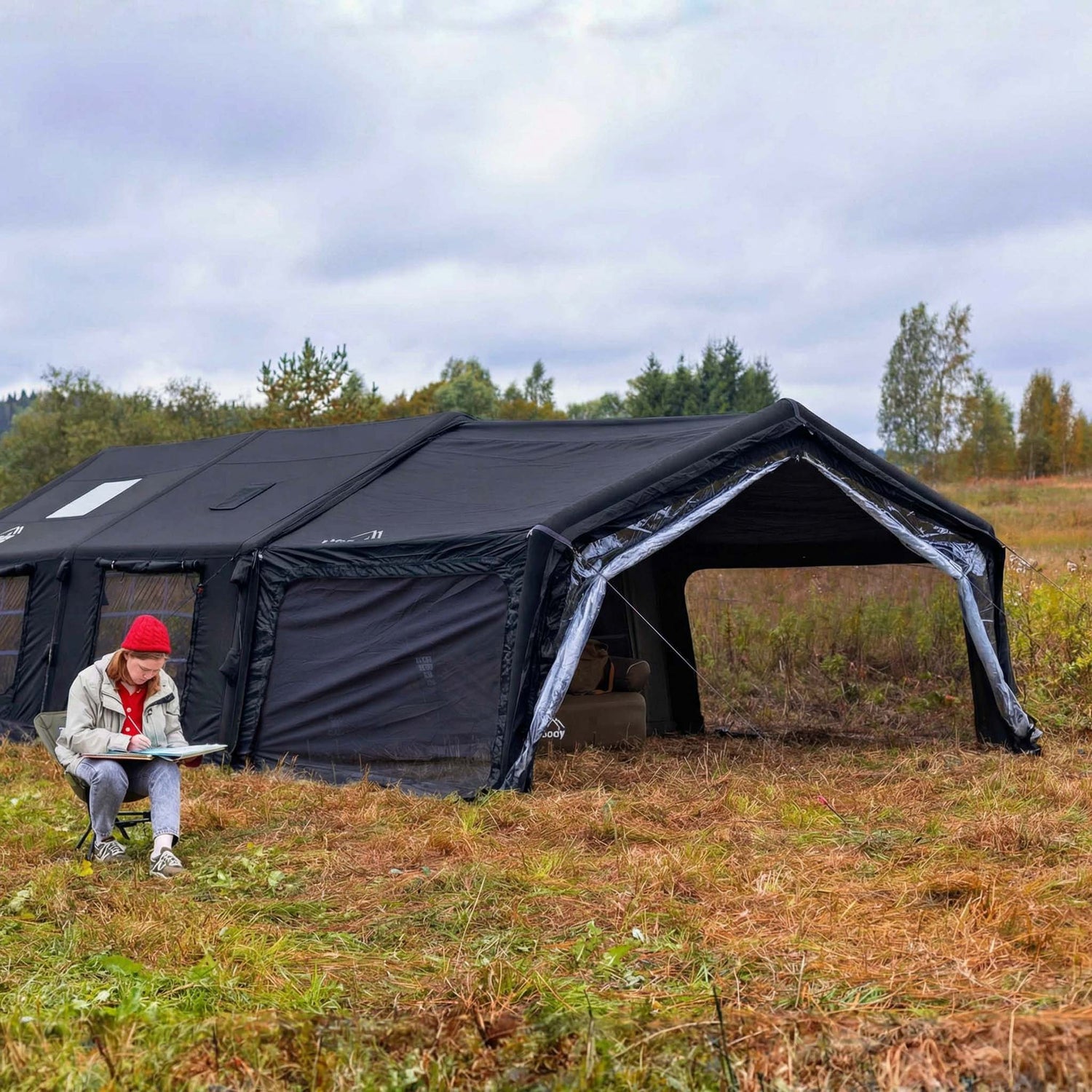 Coody AirTarp Black - Inflatable Canopy for Tent 17.2, 13.6, Hub, 10.0 - RBM Outdoors