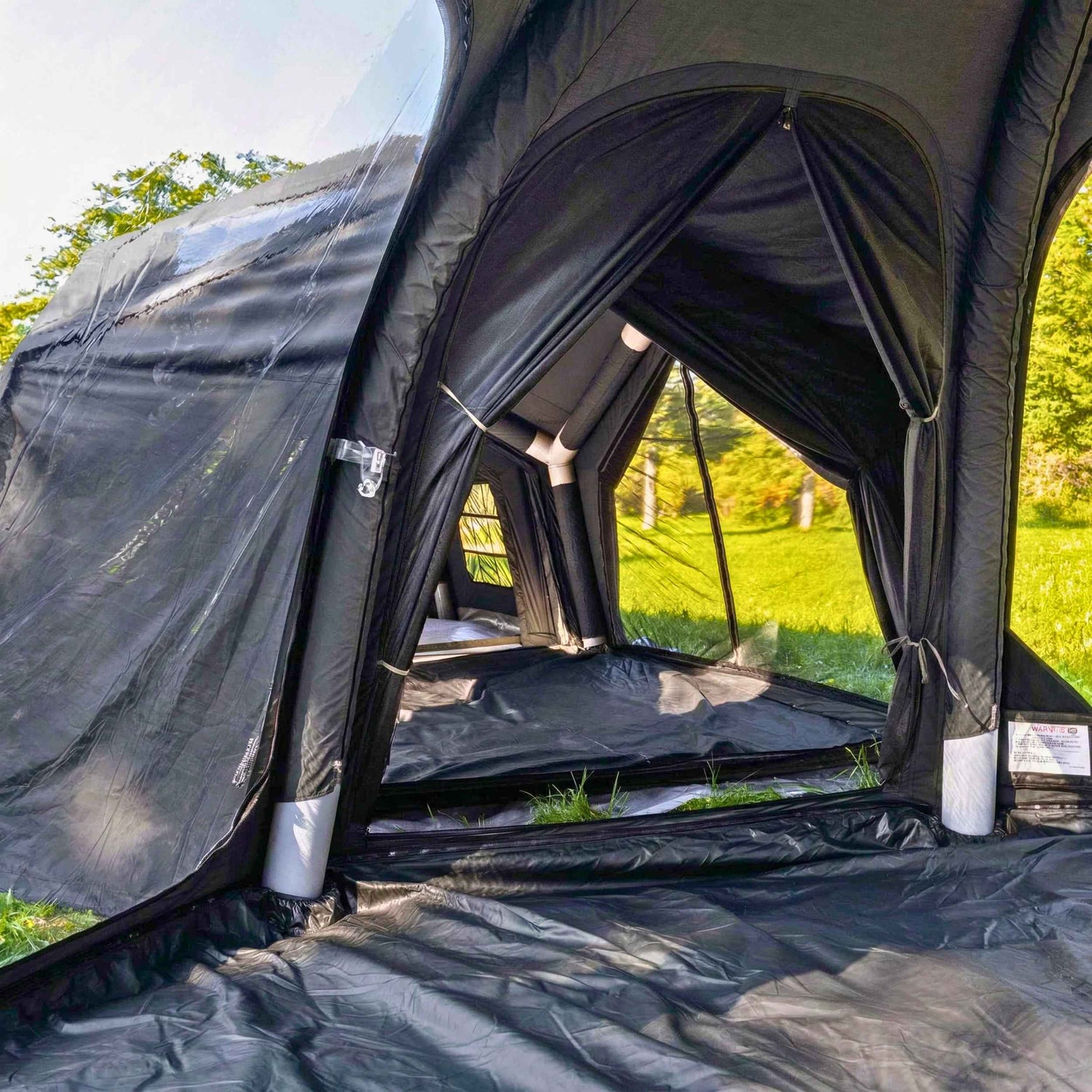Coody Connector Aurora Dome-to-Tent(17.2, 13.6, Hub, 10)- Black
