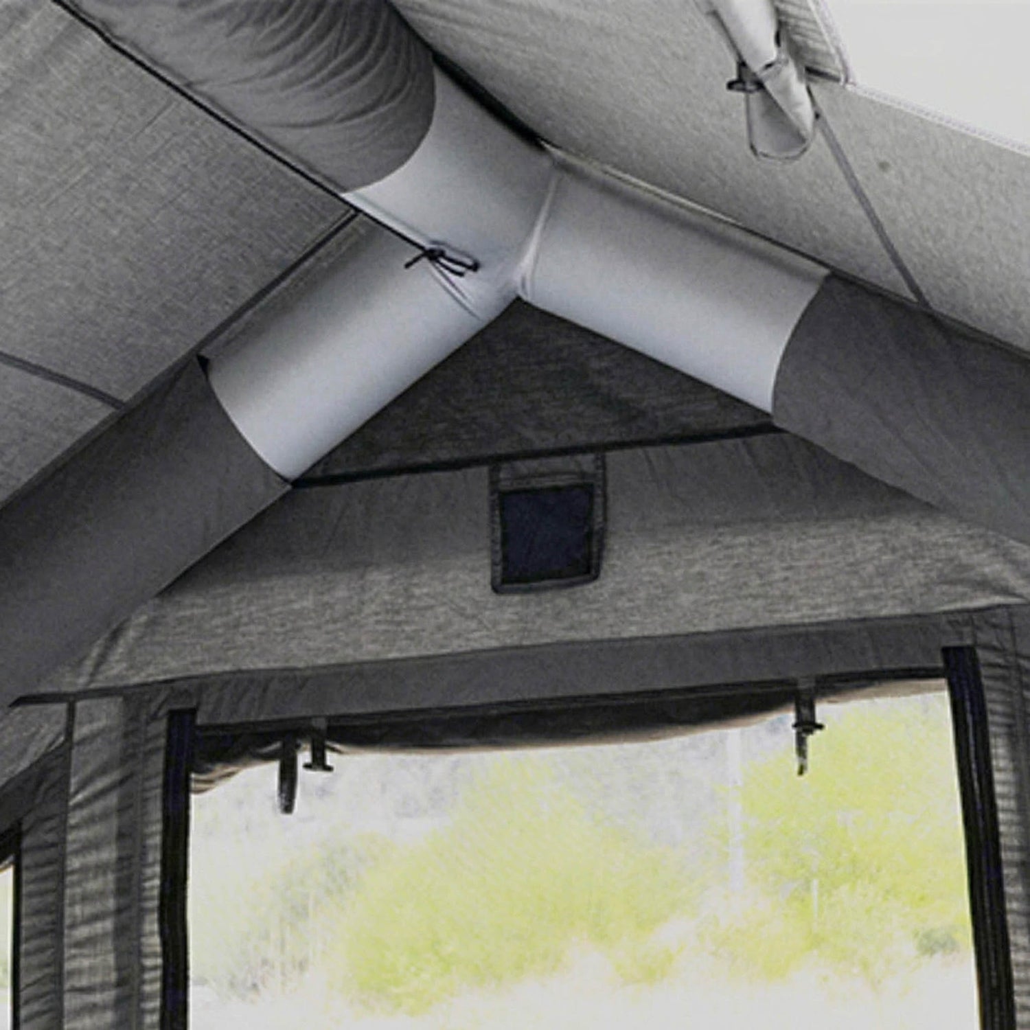 Coody 8.0 Gray - Inflatable Tent House for Camping 1-4 person - RBM Outdoors