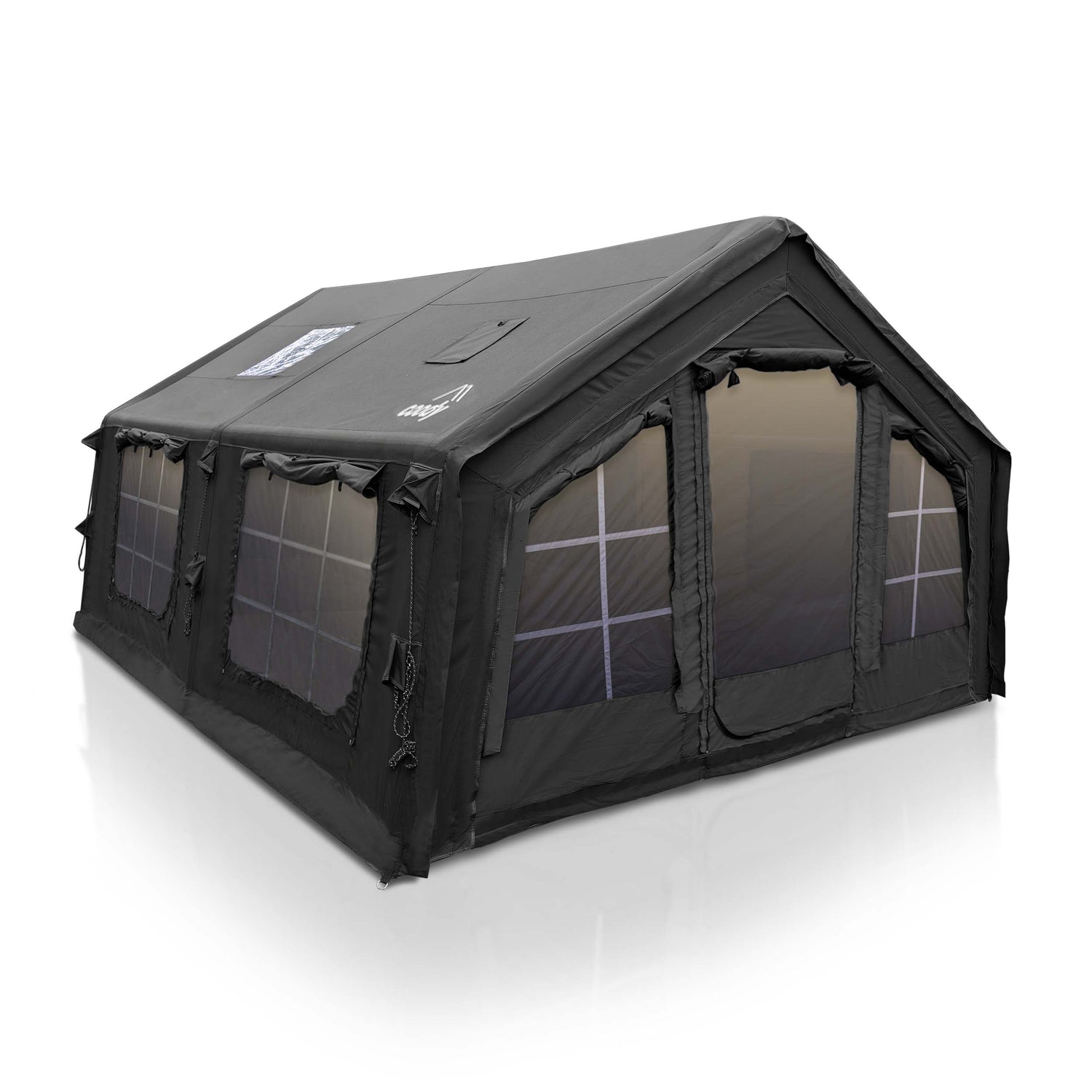 Coody 13.6 (Koala-5) Black Inflatable Tent House for Camping (2-8 person)