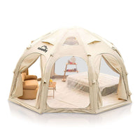 Coody Aurora Dome | RBM Outdoors Inflatable tent Octopus Beige for 2-4 person