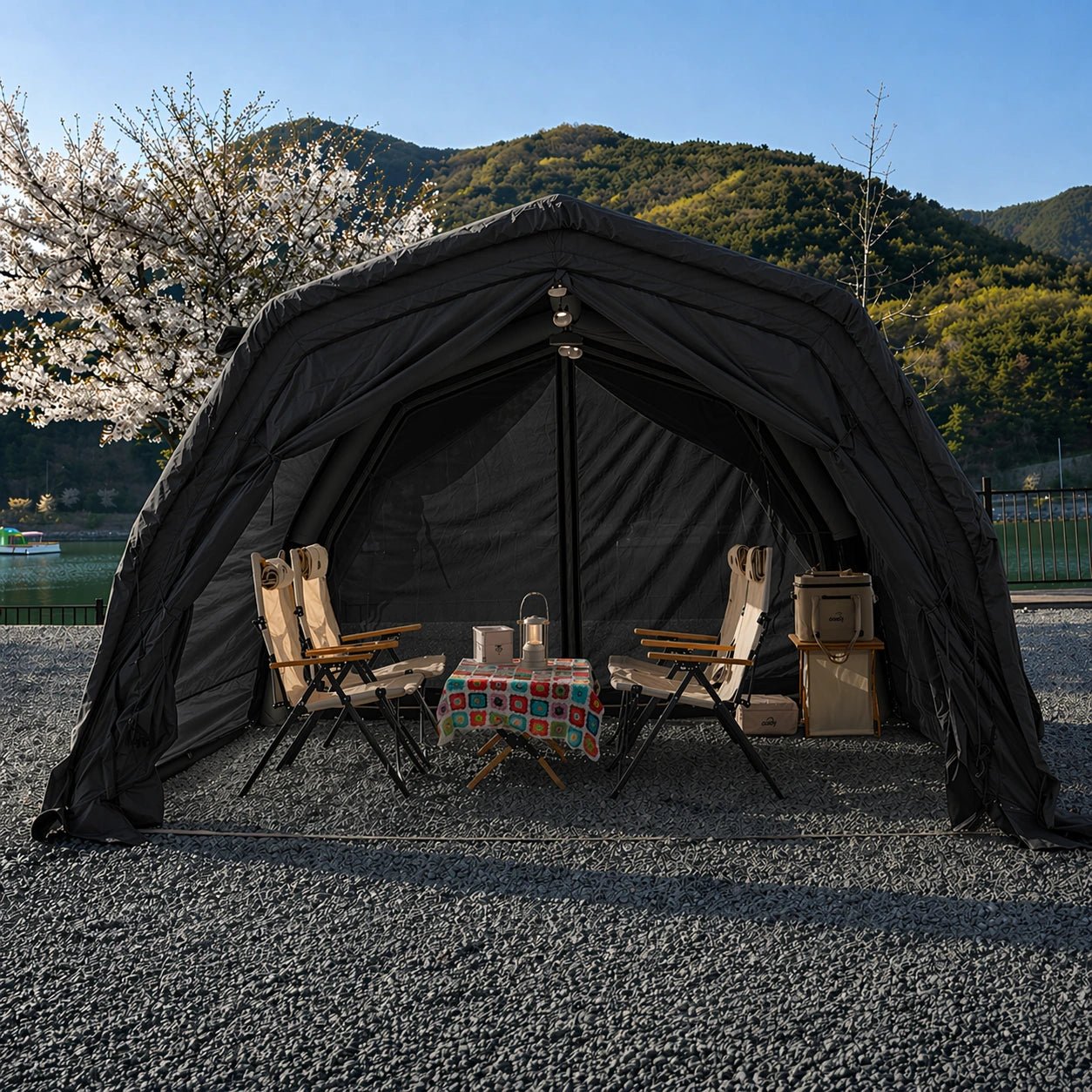 Coody AirTarp Pro Inflatable Canopy for 17.2 Pro, 10.0 Pro & Hub Pro - Black