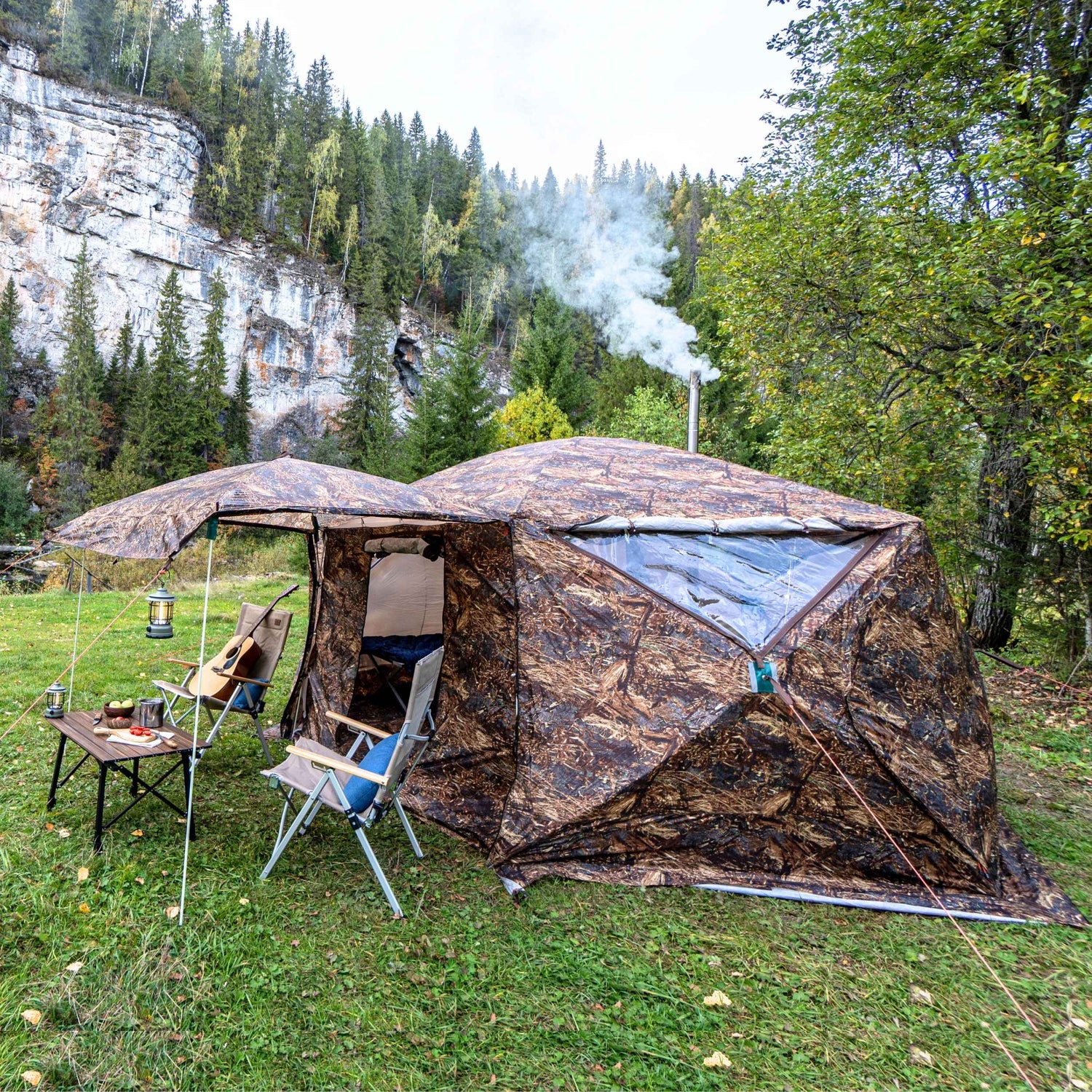 RBM All-Seasons tent Hexagon for 2-9 person