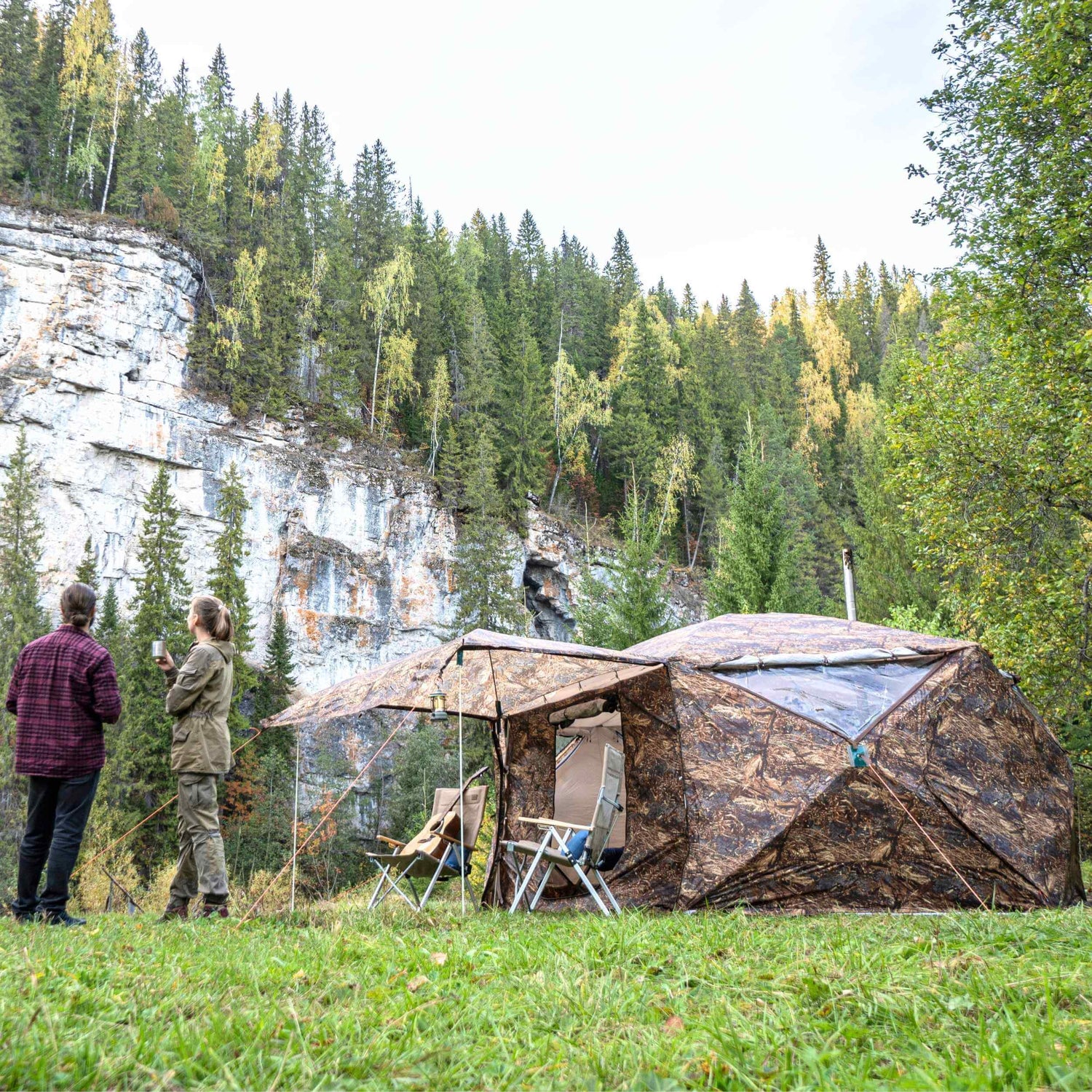 RBM All-Seasons tent Hexagon for 2-9 person