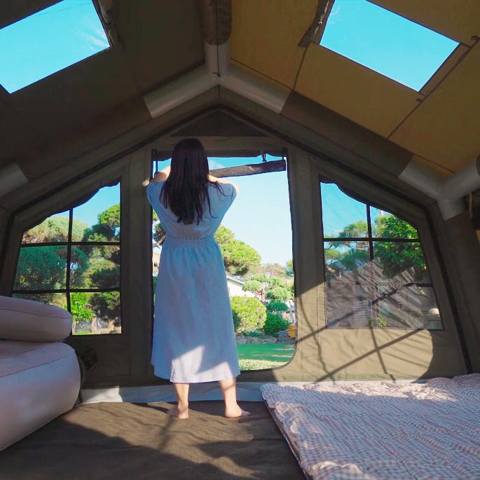 coody green large tent