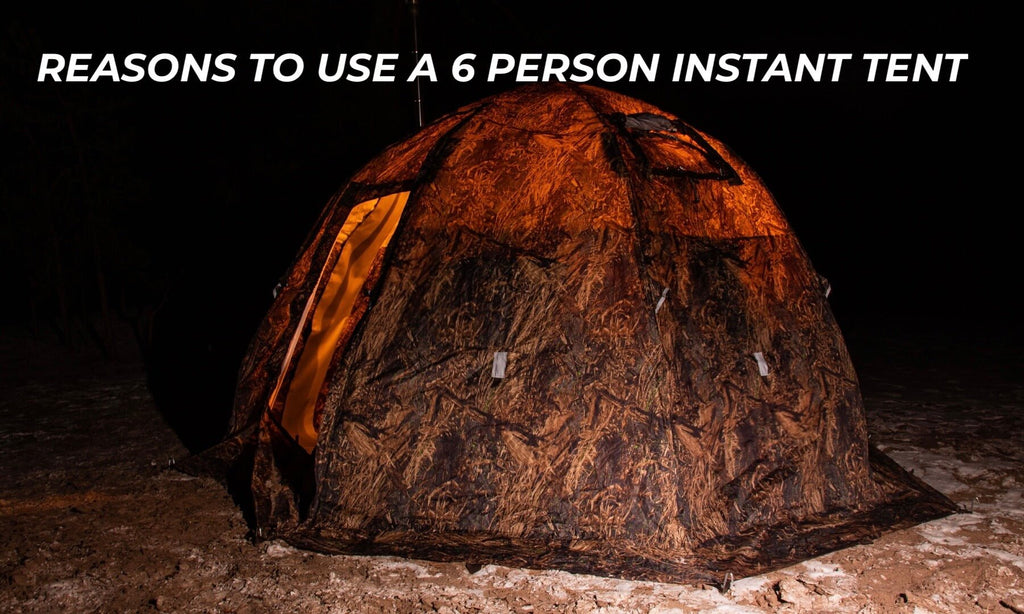 ️⃣ Reasons to use a 6 person instant tent