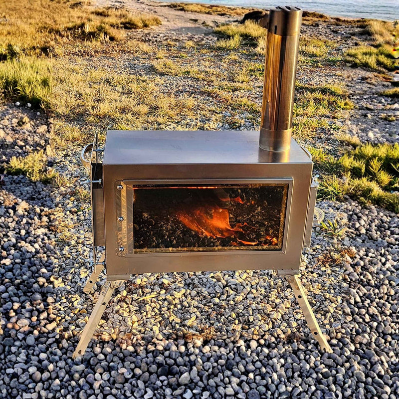 RBM Outdoors Caminus wood-burning tent stove