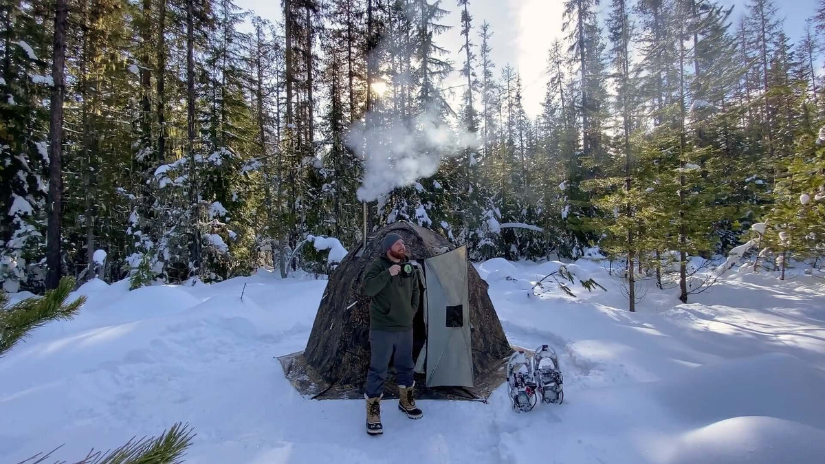 How to Heat a Hot Tent Safely for Winter Camping and Glamping