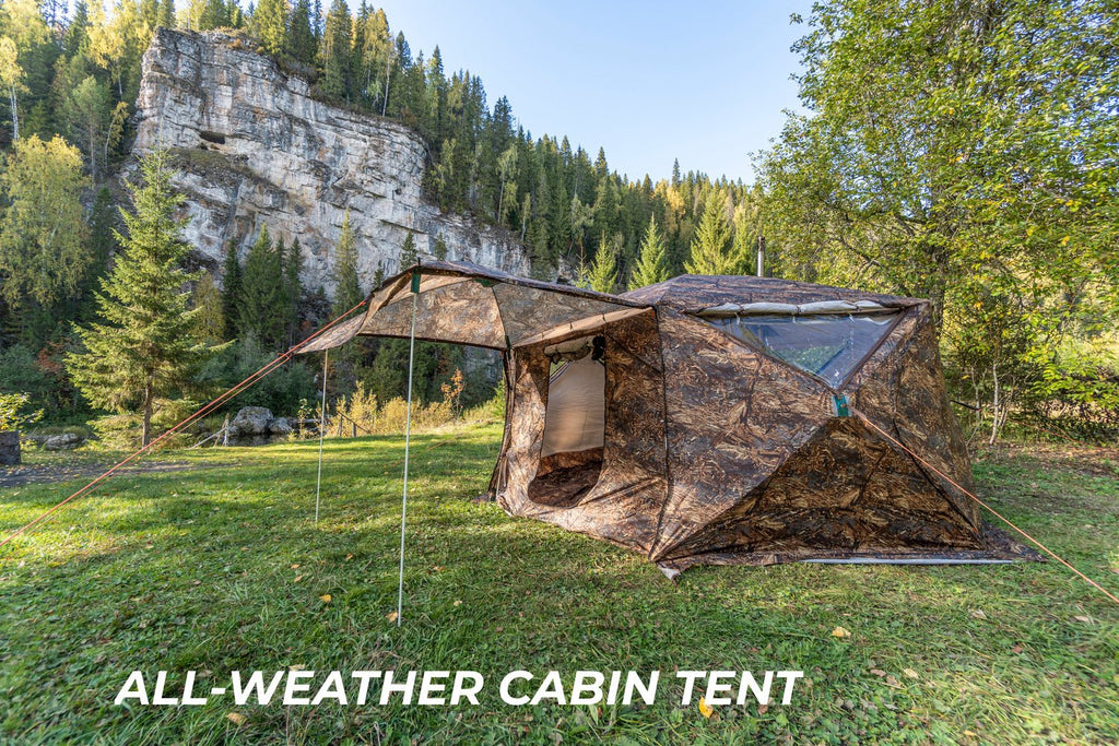 All weather cabin tent