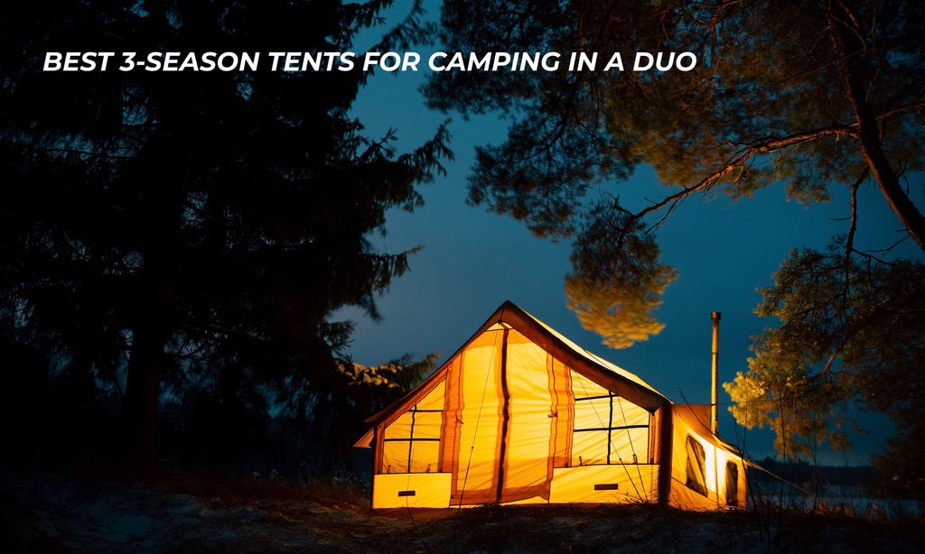 Best 3-season tents for camping in a duo