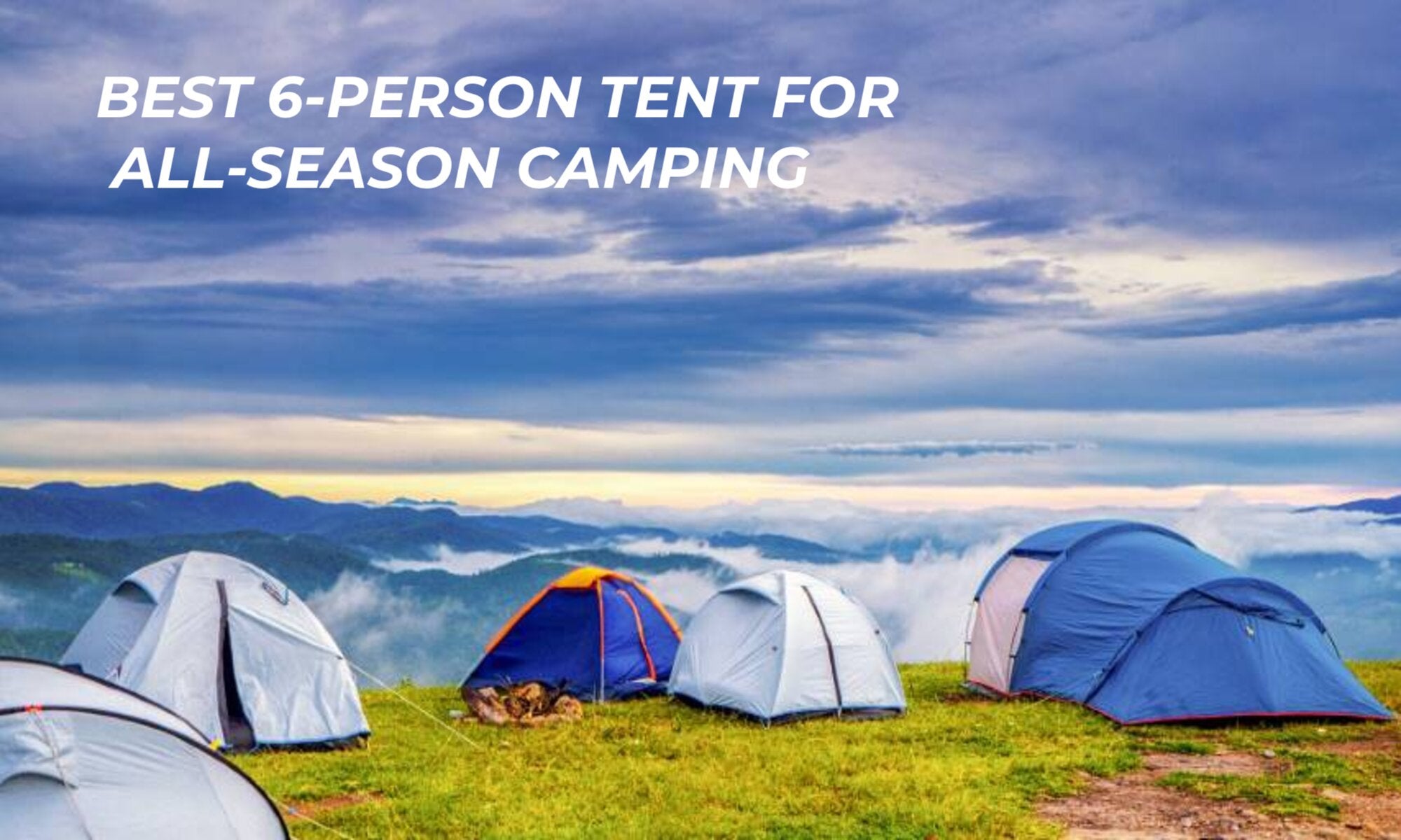 ️⃣ Best 6-Person Tent for All-Season Camping