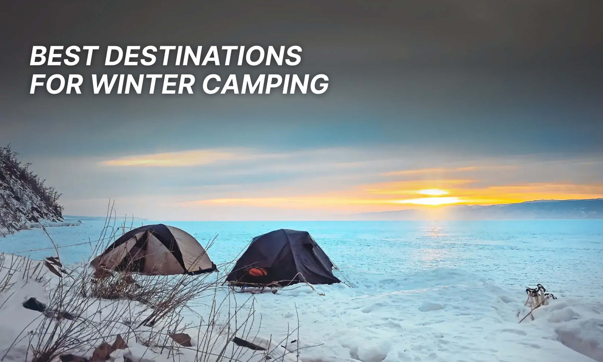 ️⃣ Best Places to Camp in the Winter Warm Weather Winter Camping
