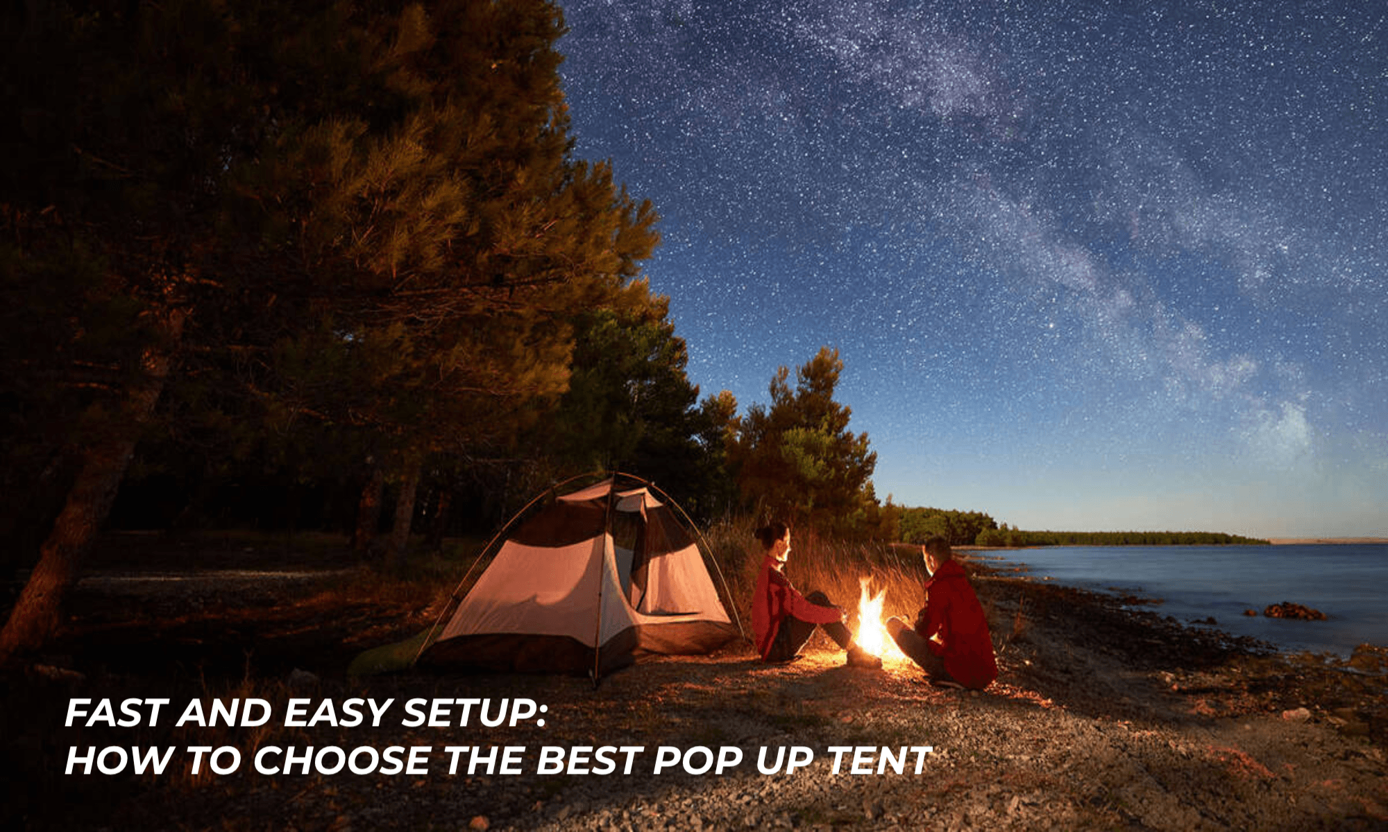 ️⃣ Quick set-up: features of a 6 person instant tent