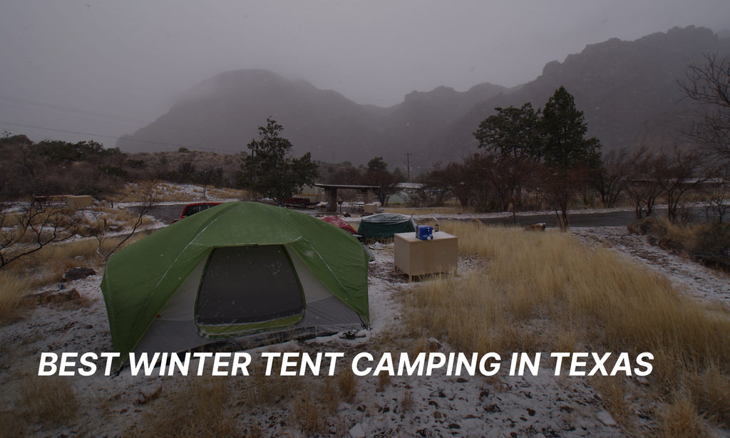 Best winter tent camping in Texas